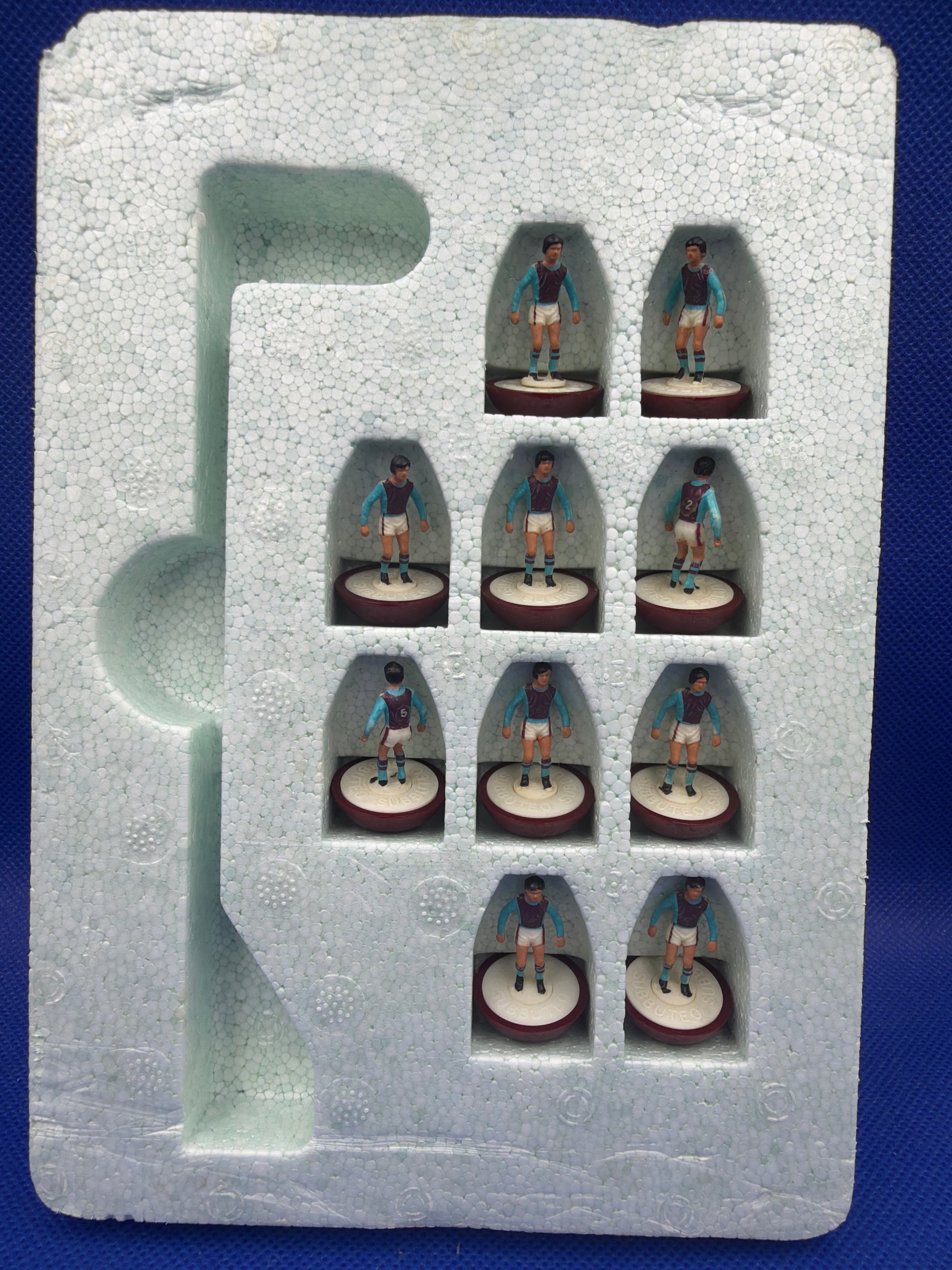 Subbuteo squadra lw Aston Villa ref 383