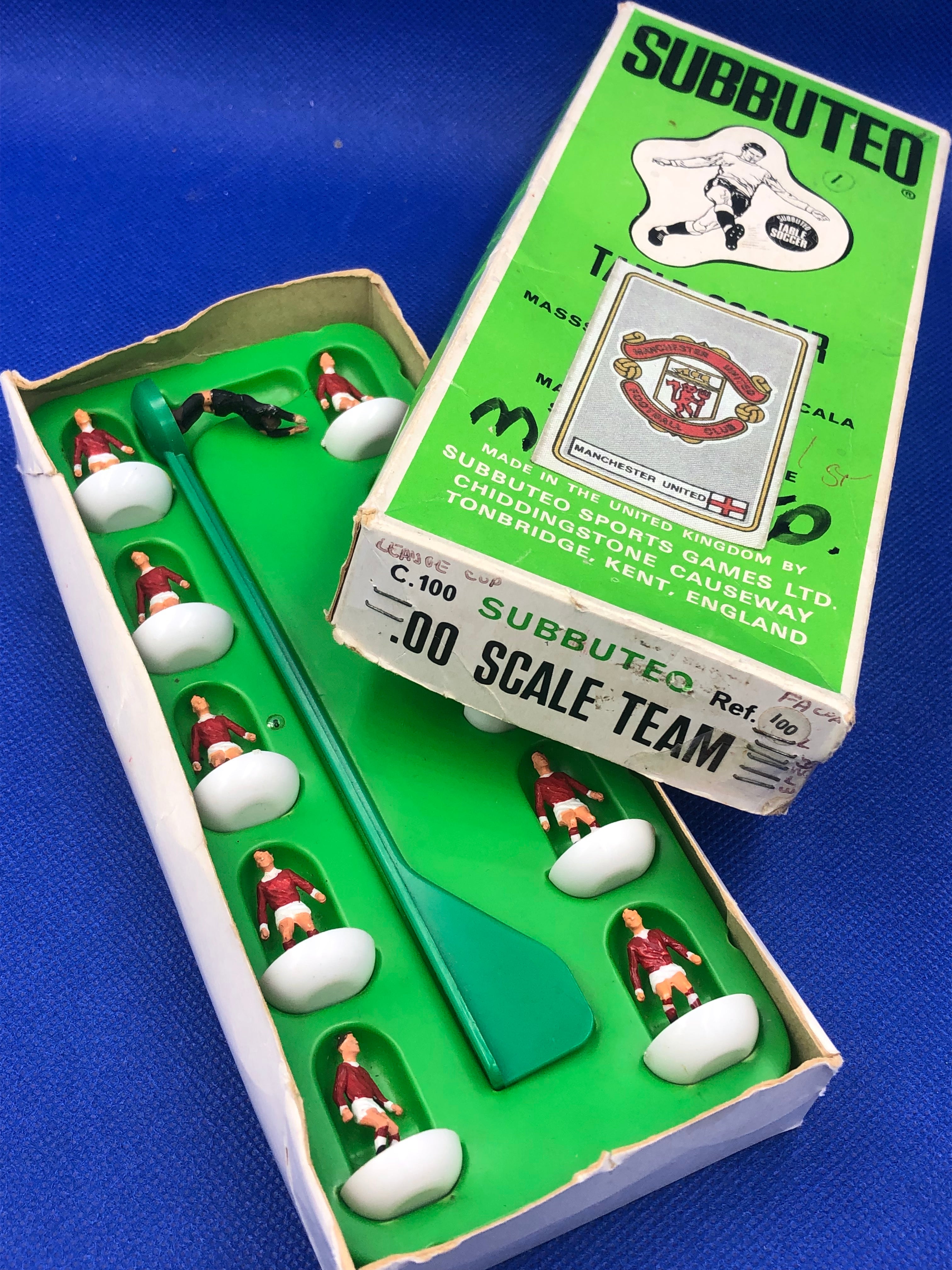 Subbuteo squadra HW Manchester United ref 100