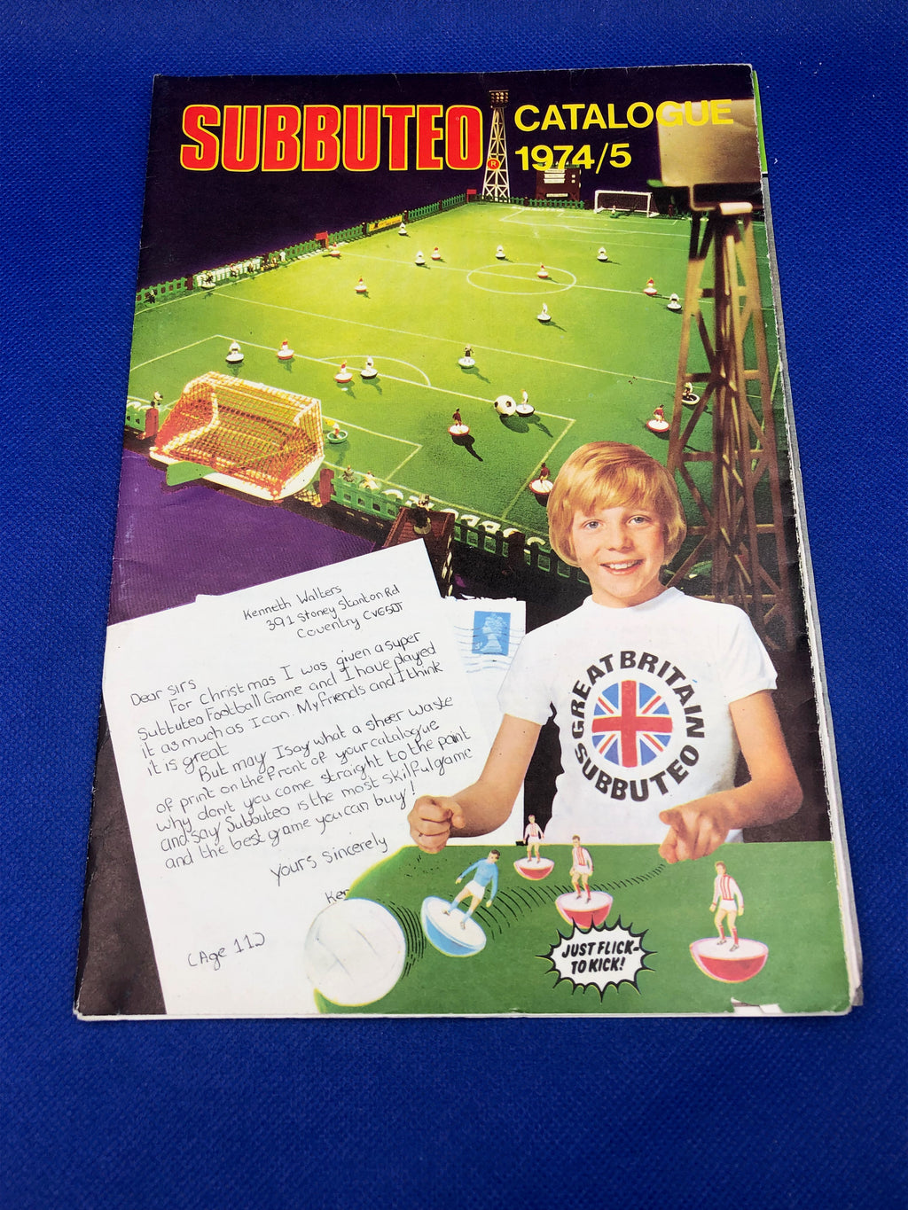 Subbuteo catalogo 1974-75