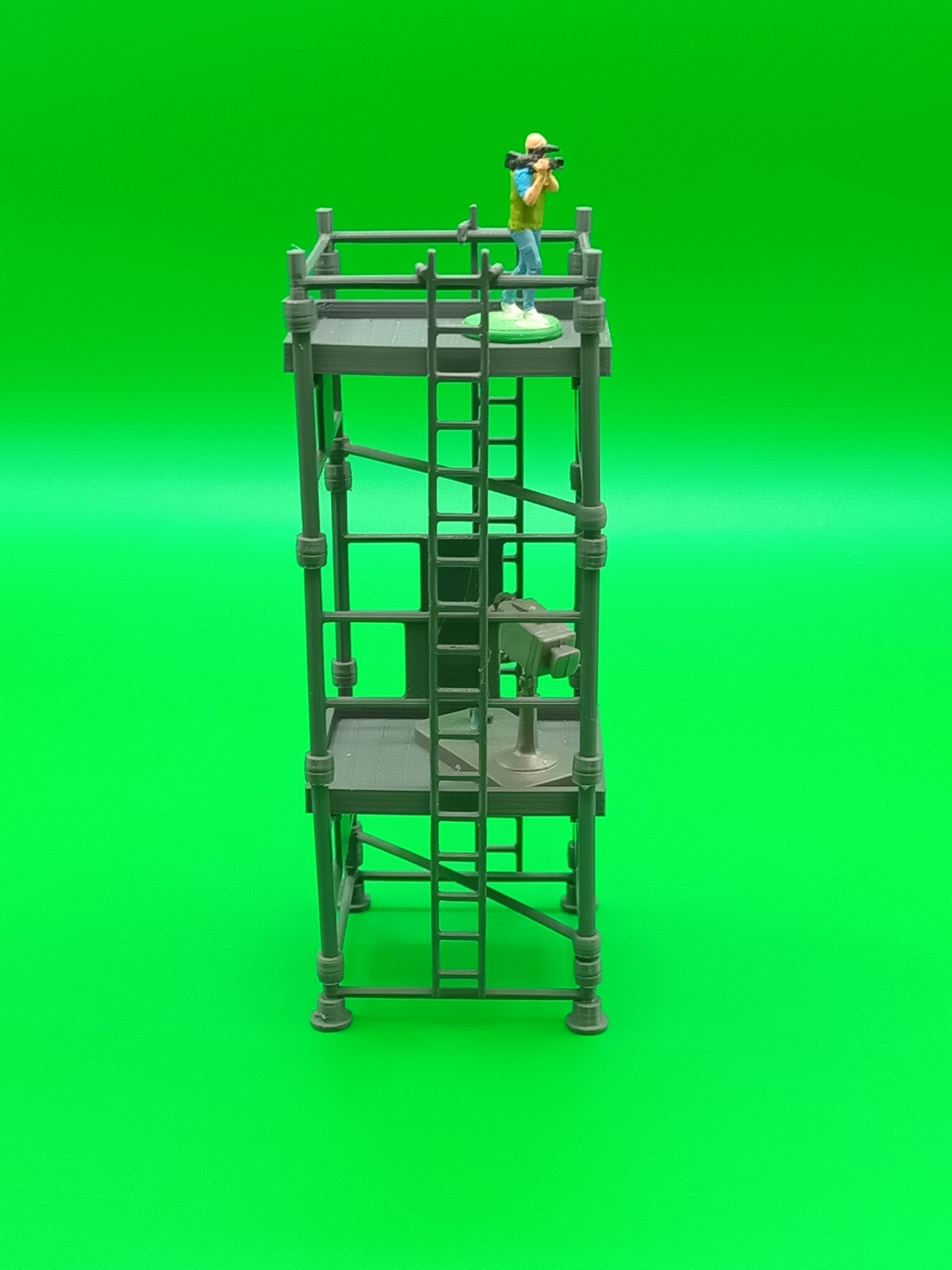 Subbuteolab linea stadio riproduzione 3D kit torretta tv C186