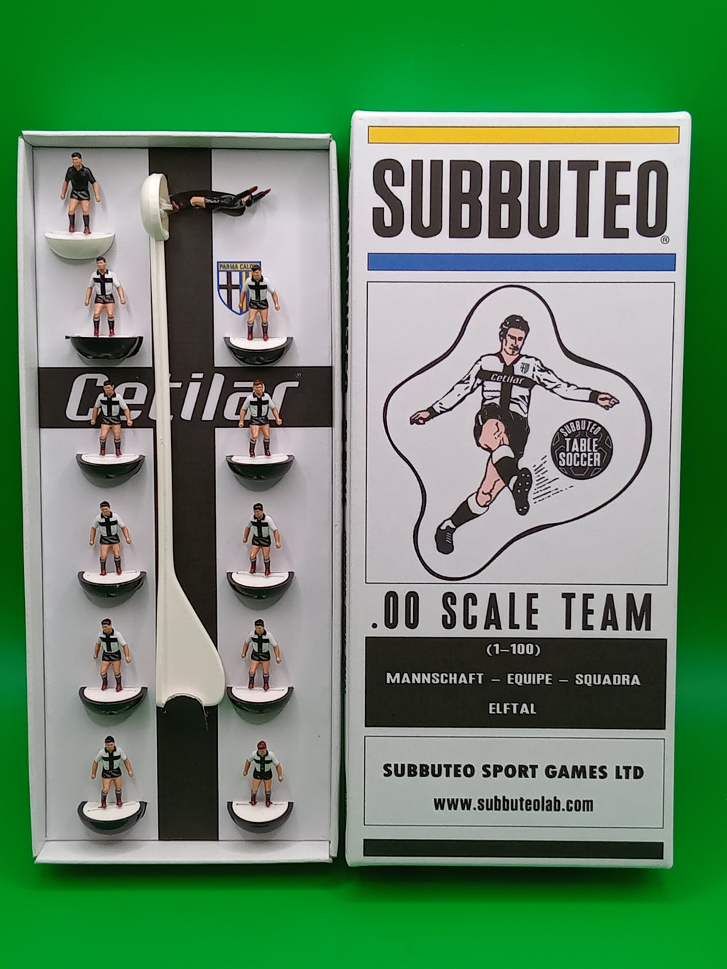 Subbuteolab squadra in decal hw Parma