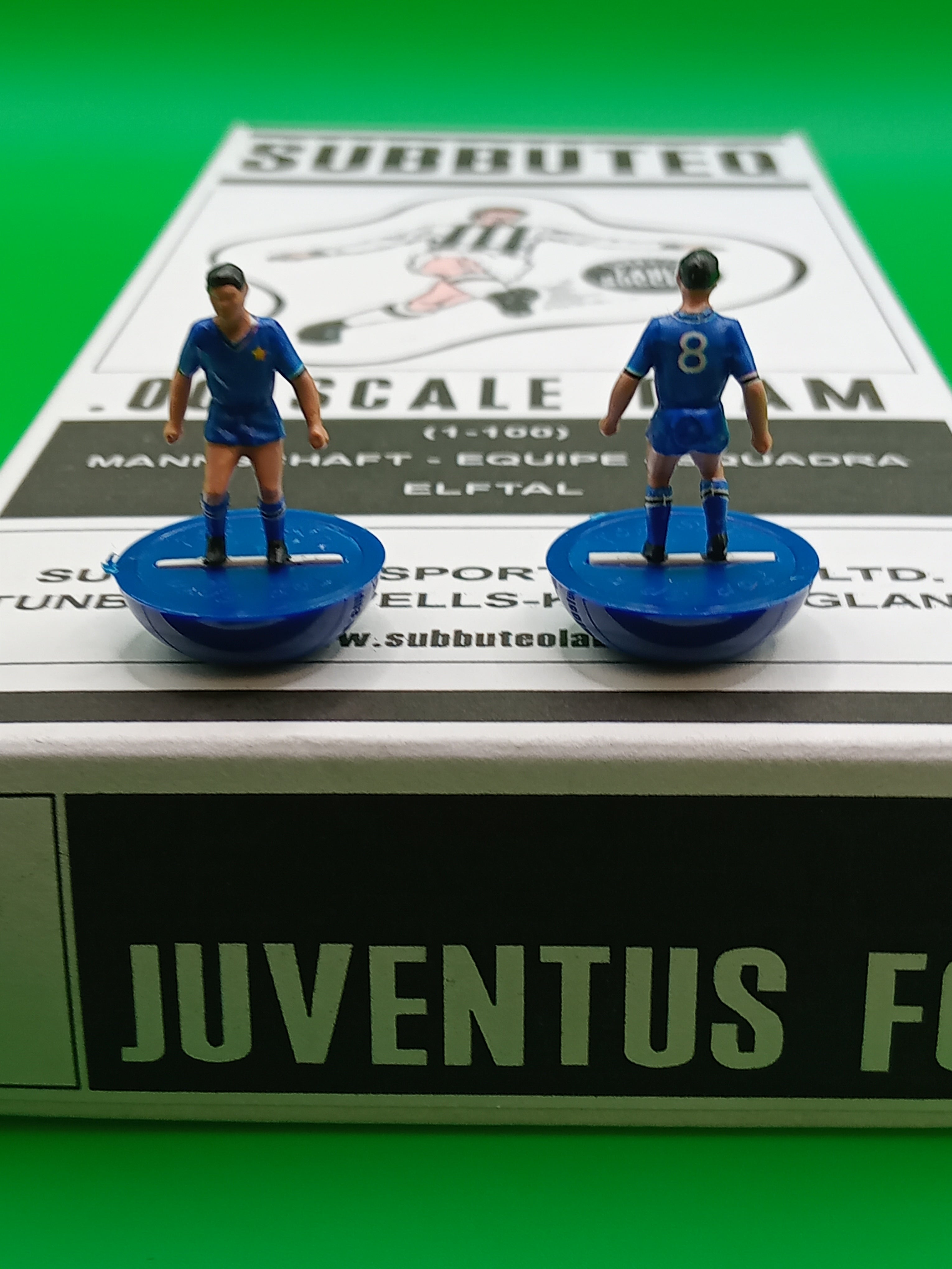 Subbuteolab squadra in decal hw Juventus 2nd 1980/81