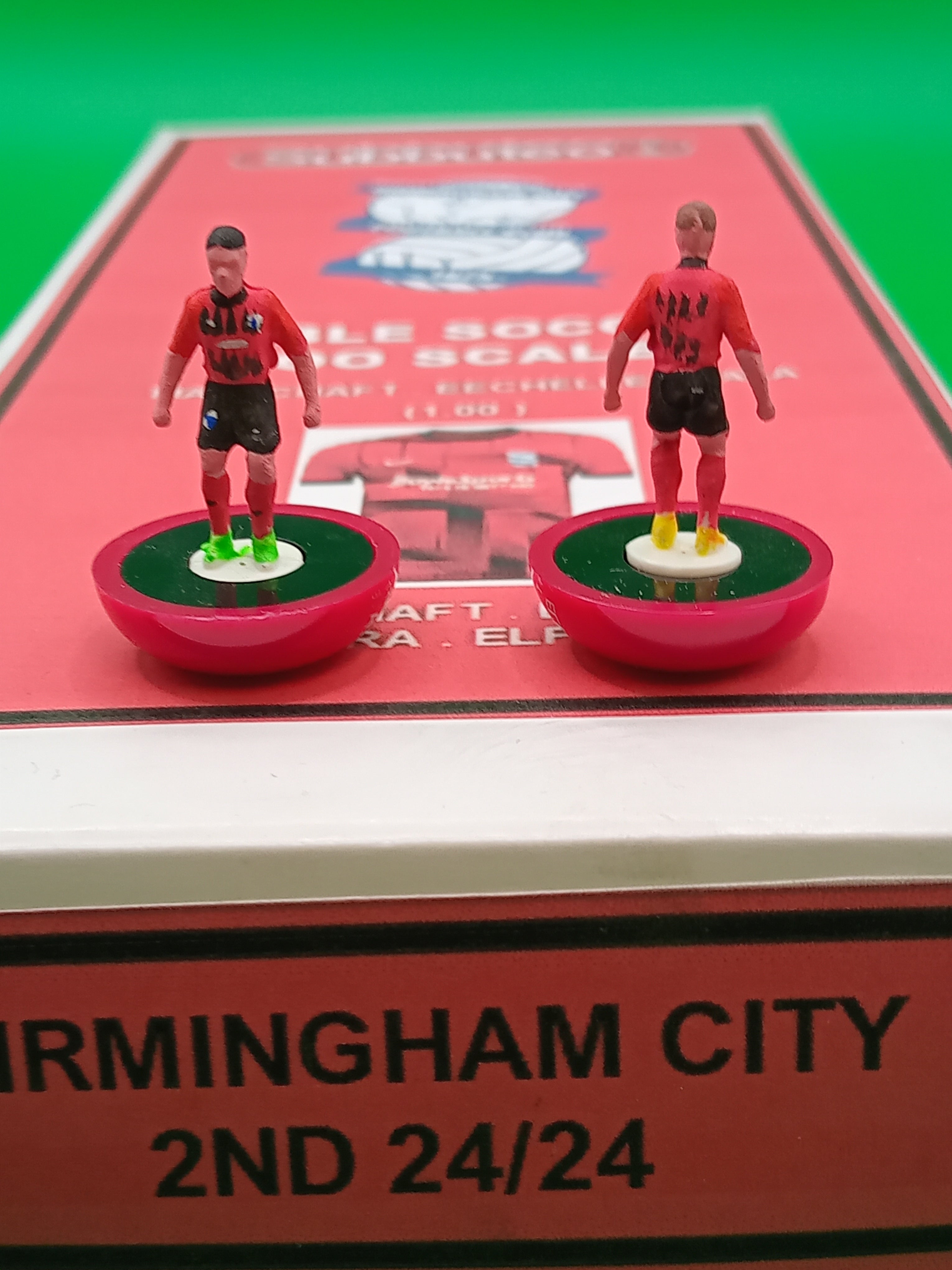 Subbuteolab squadra lw Birmingham City 2nd - dipinta a mano