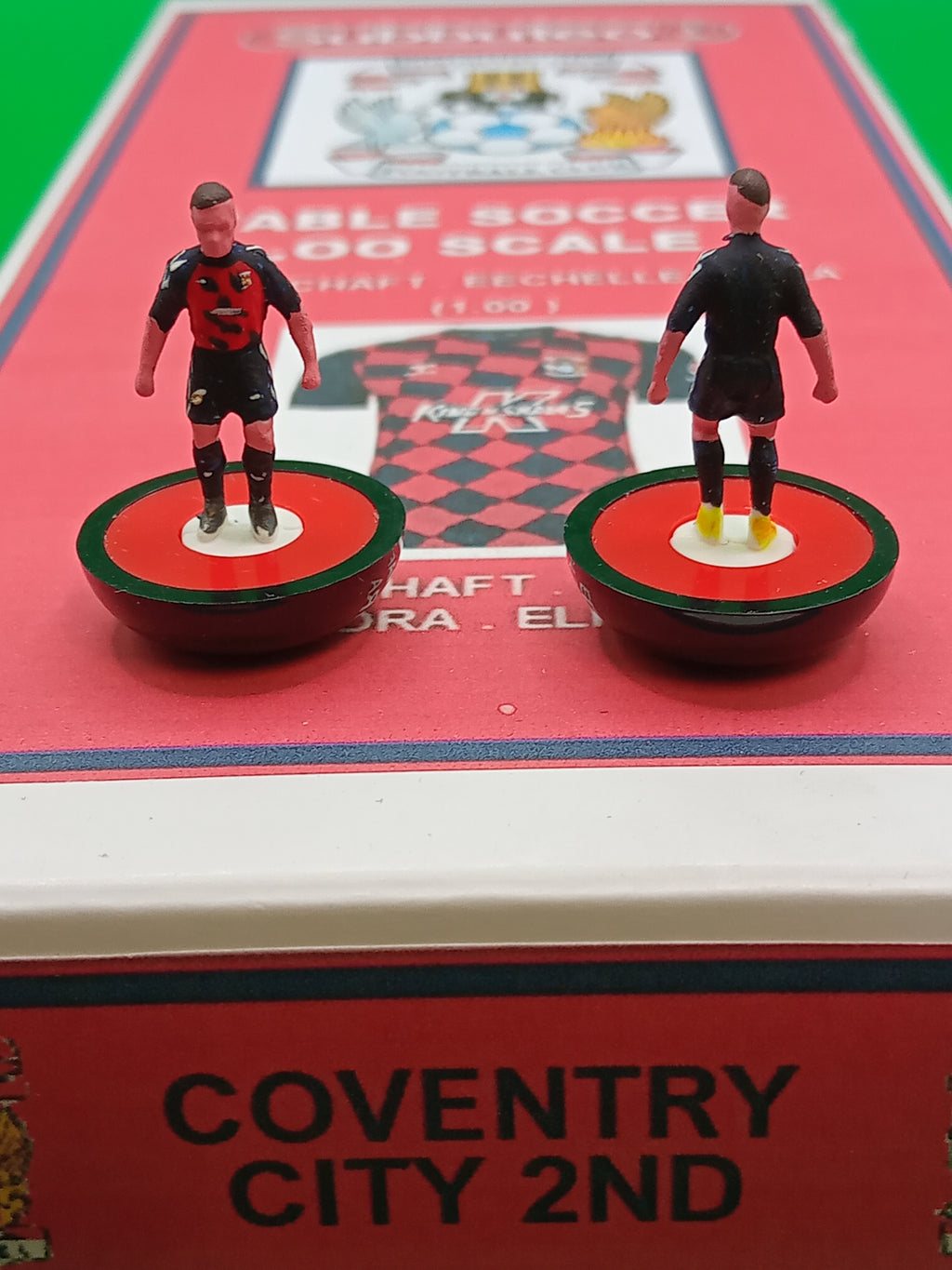 Subbuteolab squadra lw Coventry City 2nd - dipinta a mano