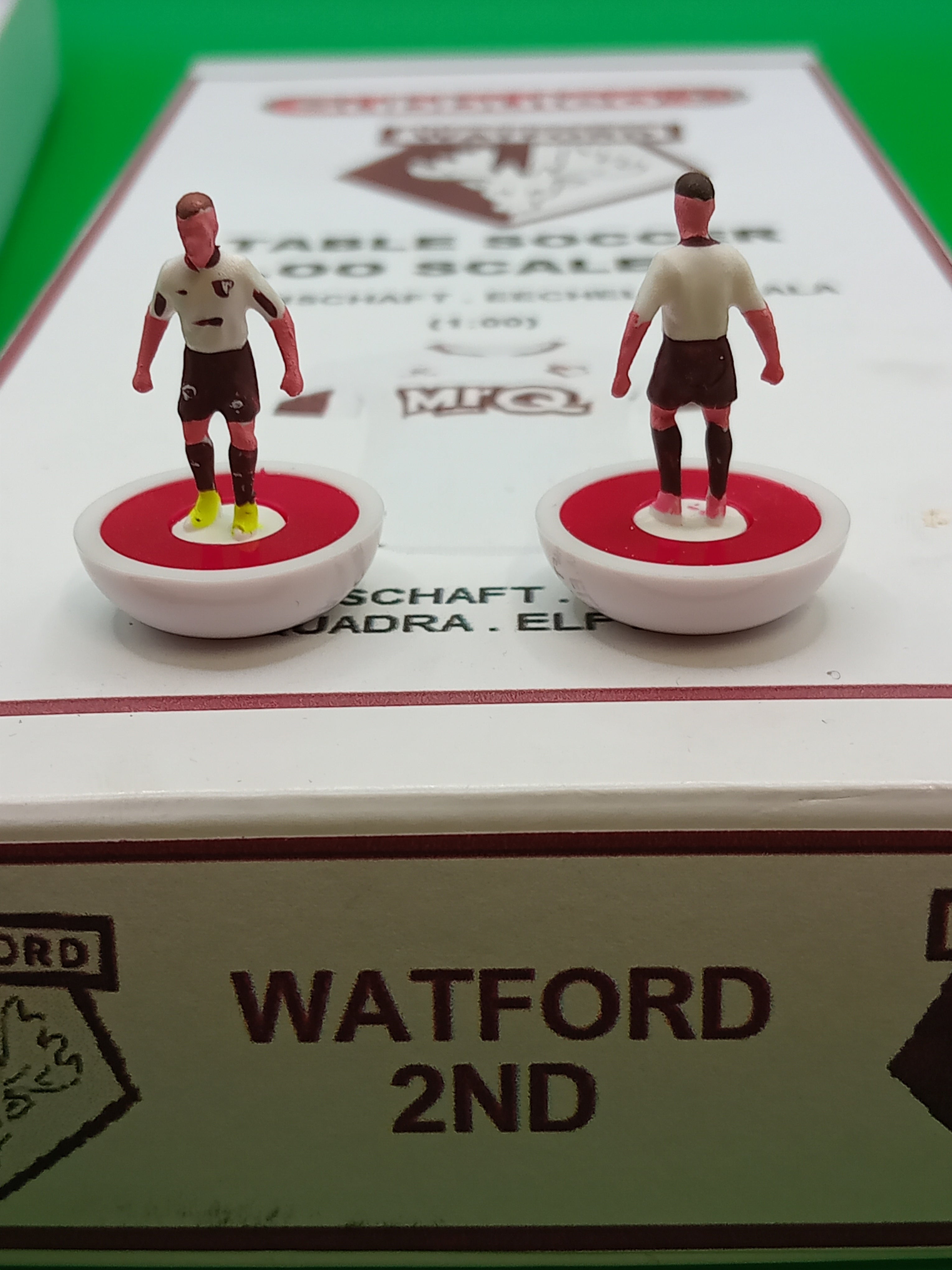 Subbuteolab squadra lw Watford 2nd - dipinta a mano