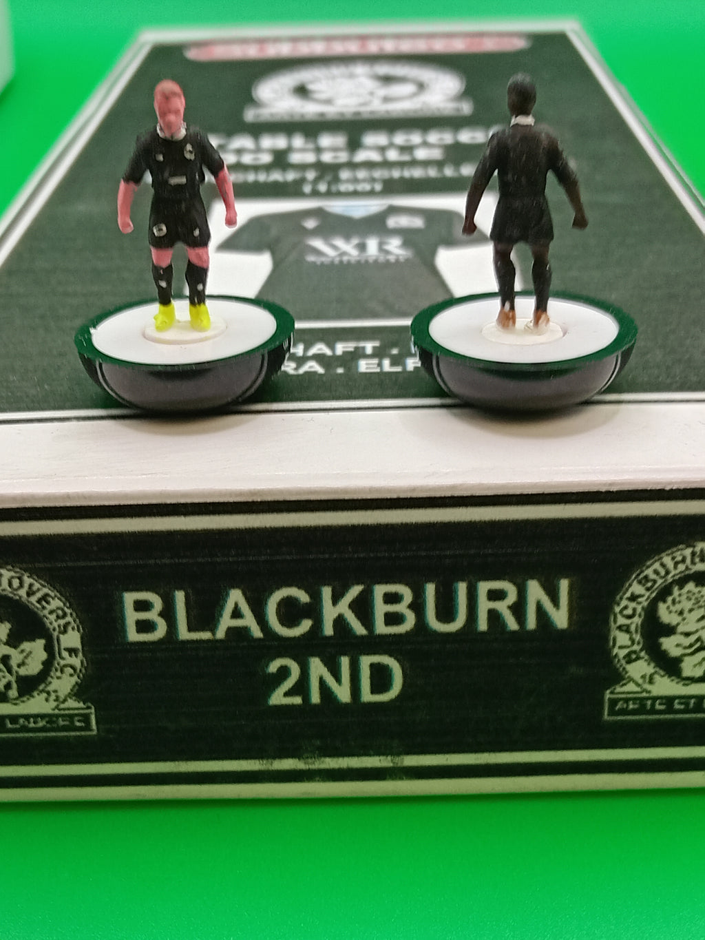 Subbuteolab squadra lw Blackburn Rovers 2nd - dipinta a mano
