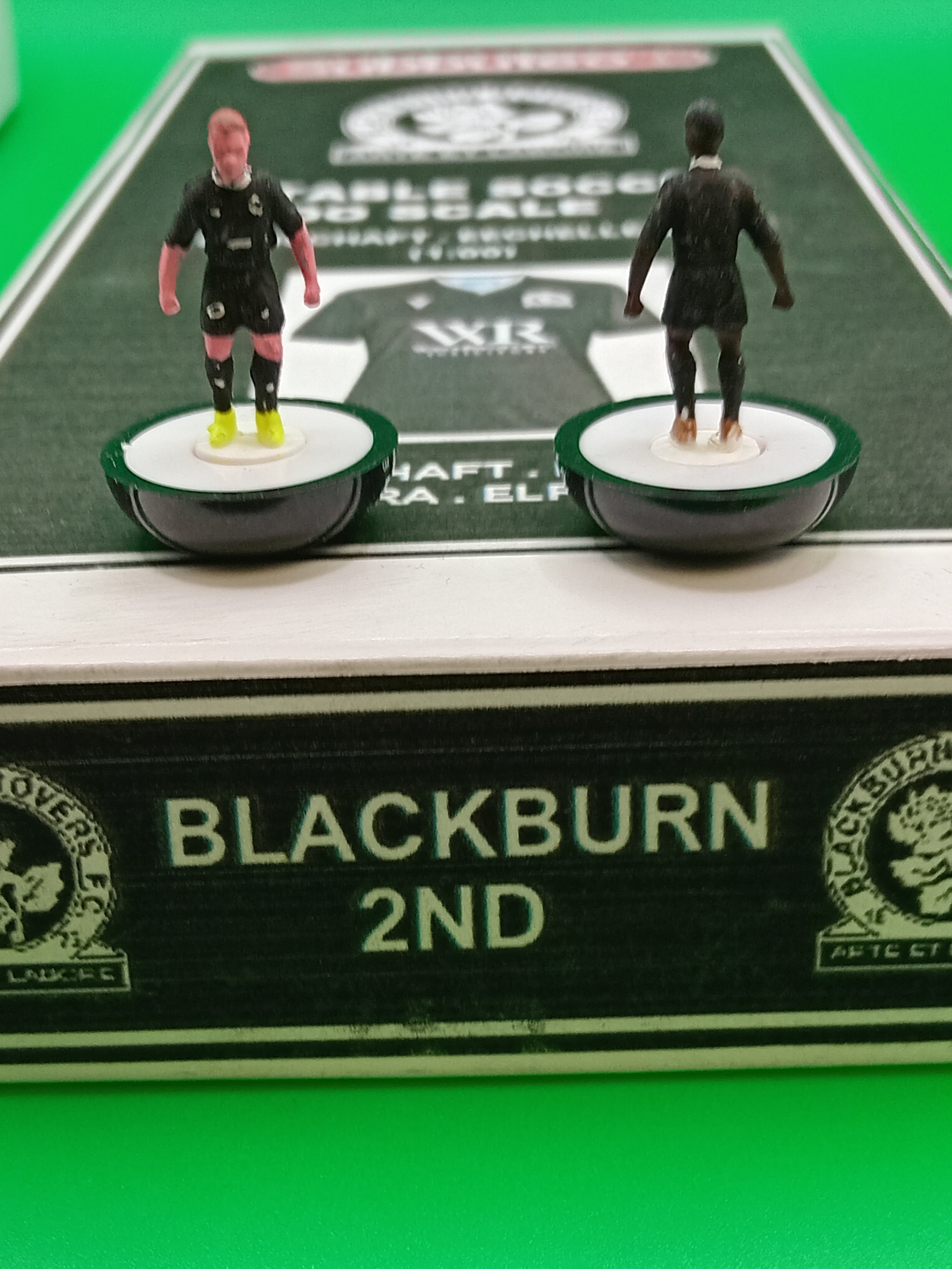 Subbuteolab squadra lw Blackburn Rovers 2nd - dipinta a mano