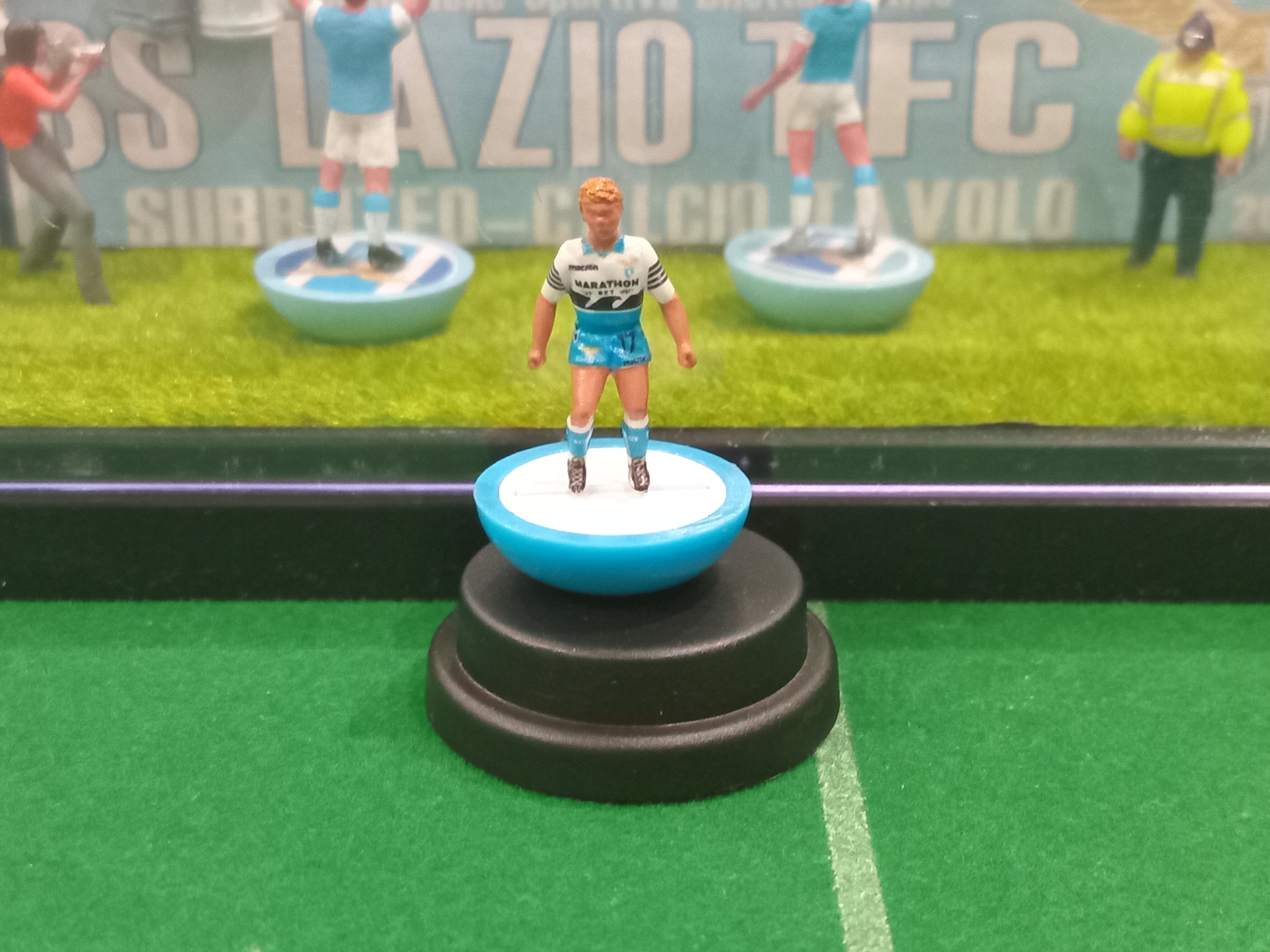 ubbuteolab riproduzione miniatura Ciro Immobile maglia Lazio 2018/19