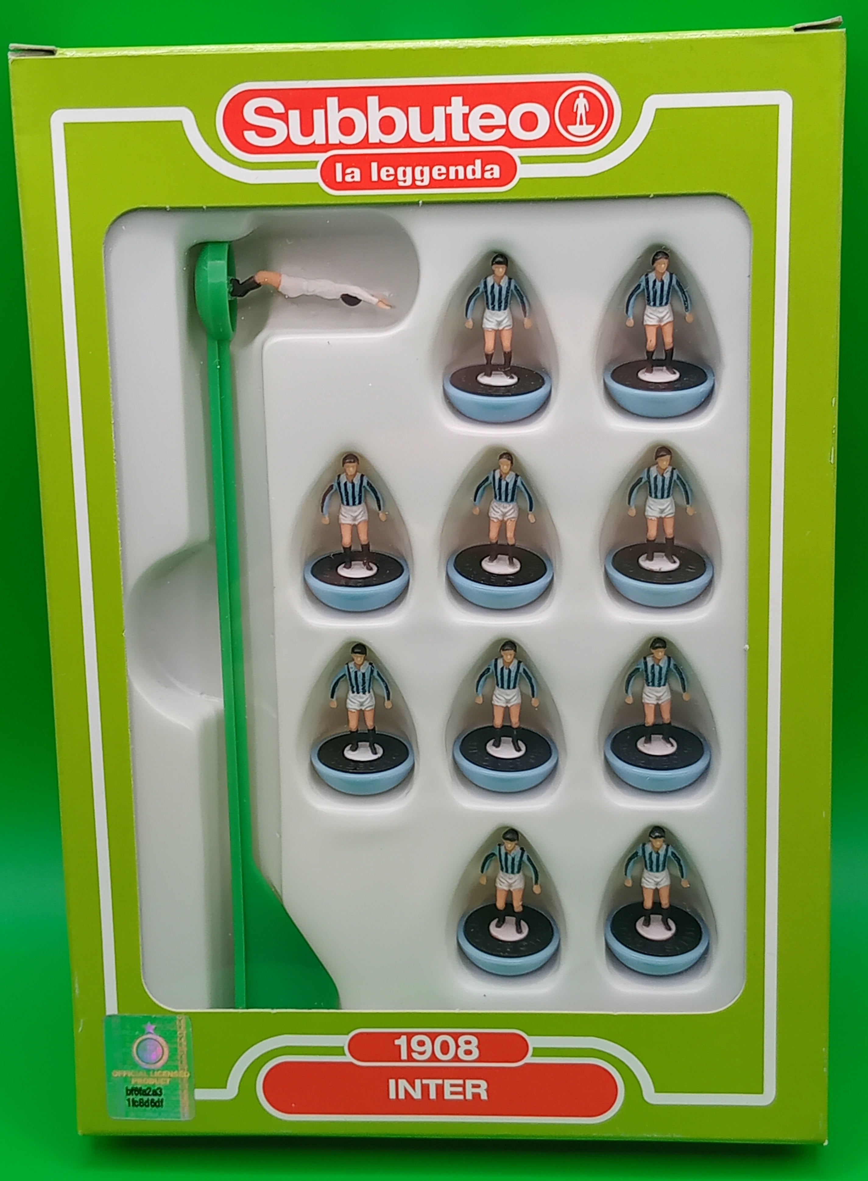 Subbuteo 'serie la leggenda lw' Inter 1908 con libretto