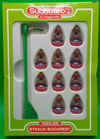 Subbuteo 'serie la leggenda lw' Steaua Bucarest 1985/86 con libretto