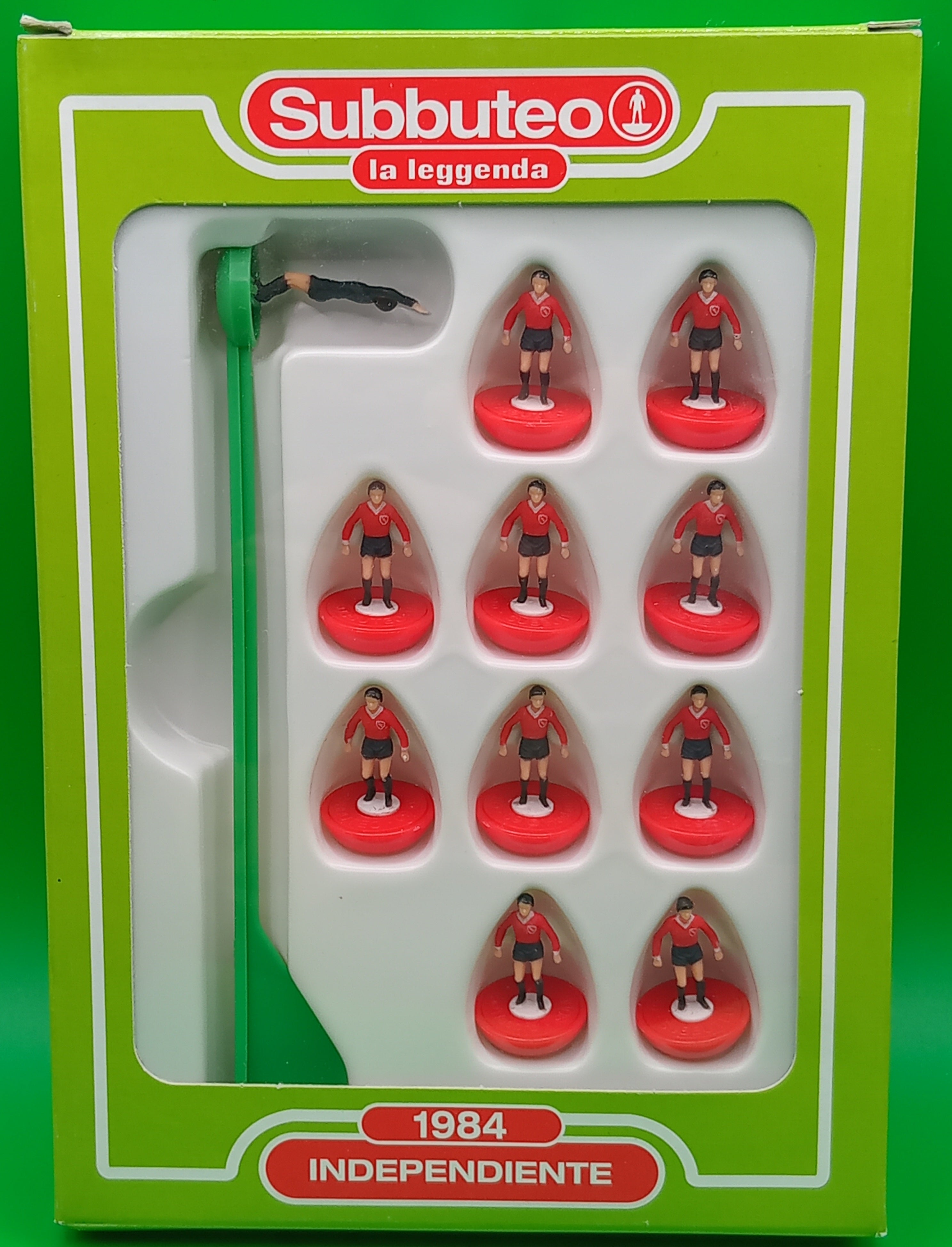 Subbuteo 'serie la leggenda lw' Independiente 1984 con libretto