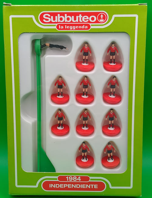 Subbuteo 'serie la leggenda lw' Independiente 1984 con libretto