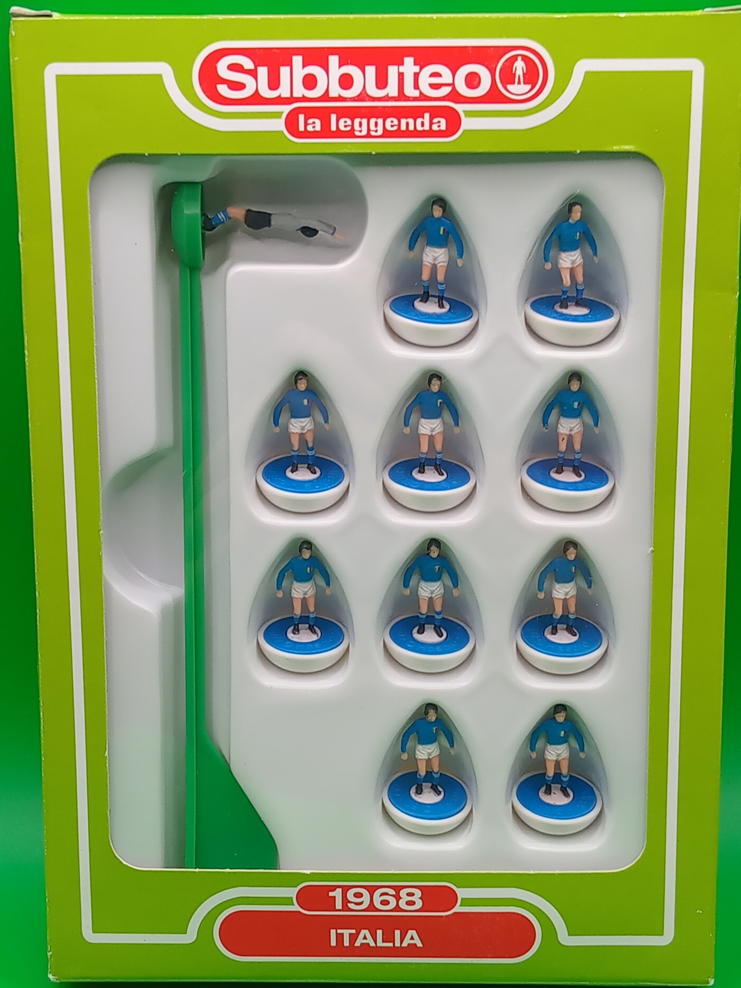 Subbuteo 'serie la leggenda lw' Italia 1968 con libretto