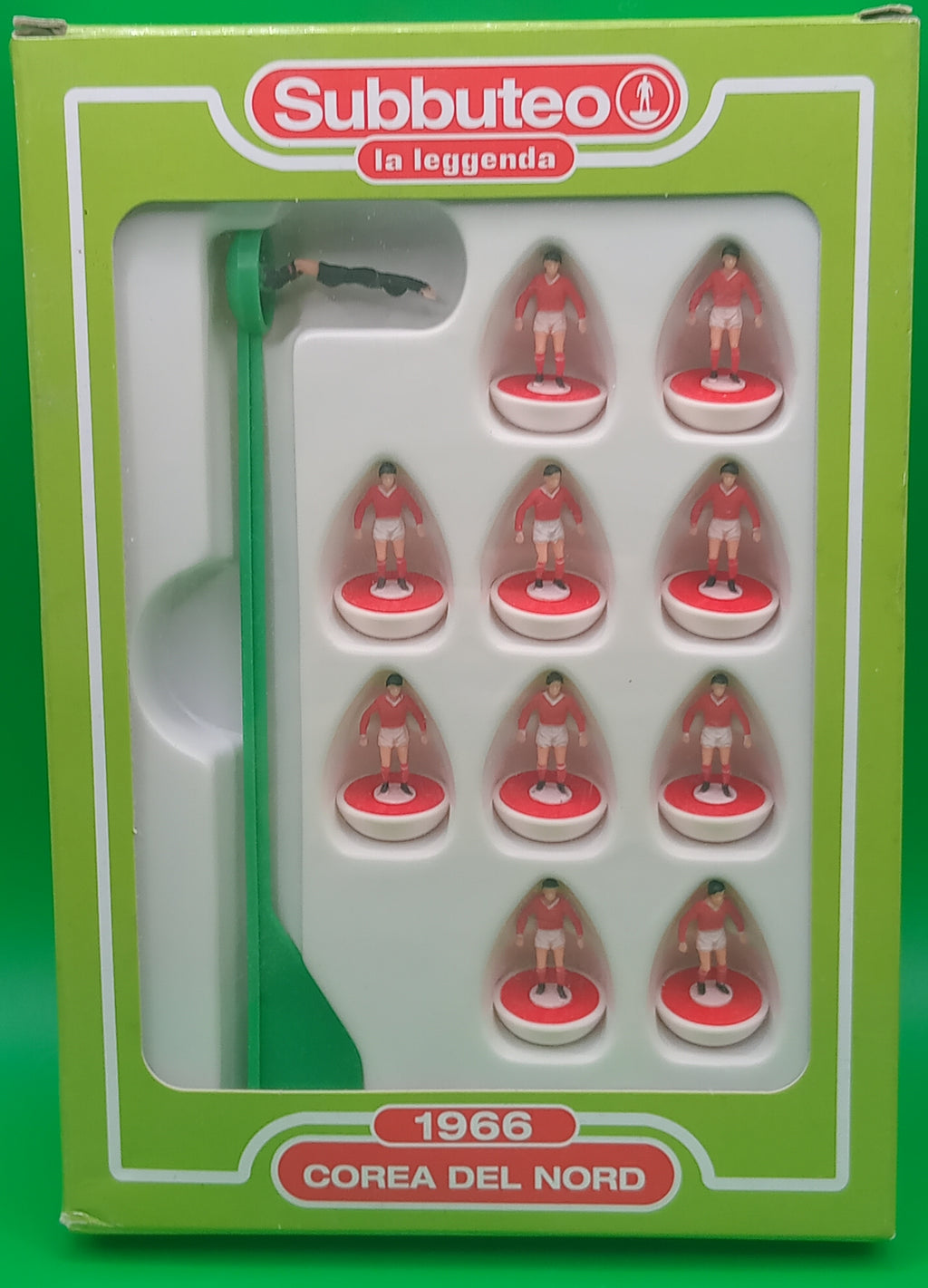 Subbuteo 'serie la leggenda lw' Corea Del Nord 1966 con libretto