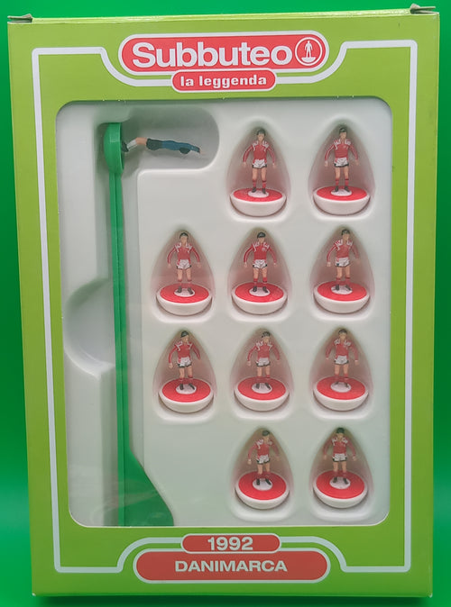 Subbuteo 'serie la leggenda lw' Danimarca 1992 con libretto