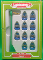 Subbuteo 'serie la leggenda lw' Italia 2006 con libretto
