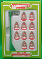 Subbuteo 'serie la leggenda lw' Unione Soviet a 1960 con libretto