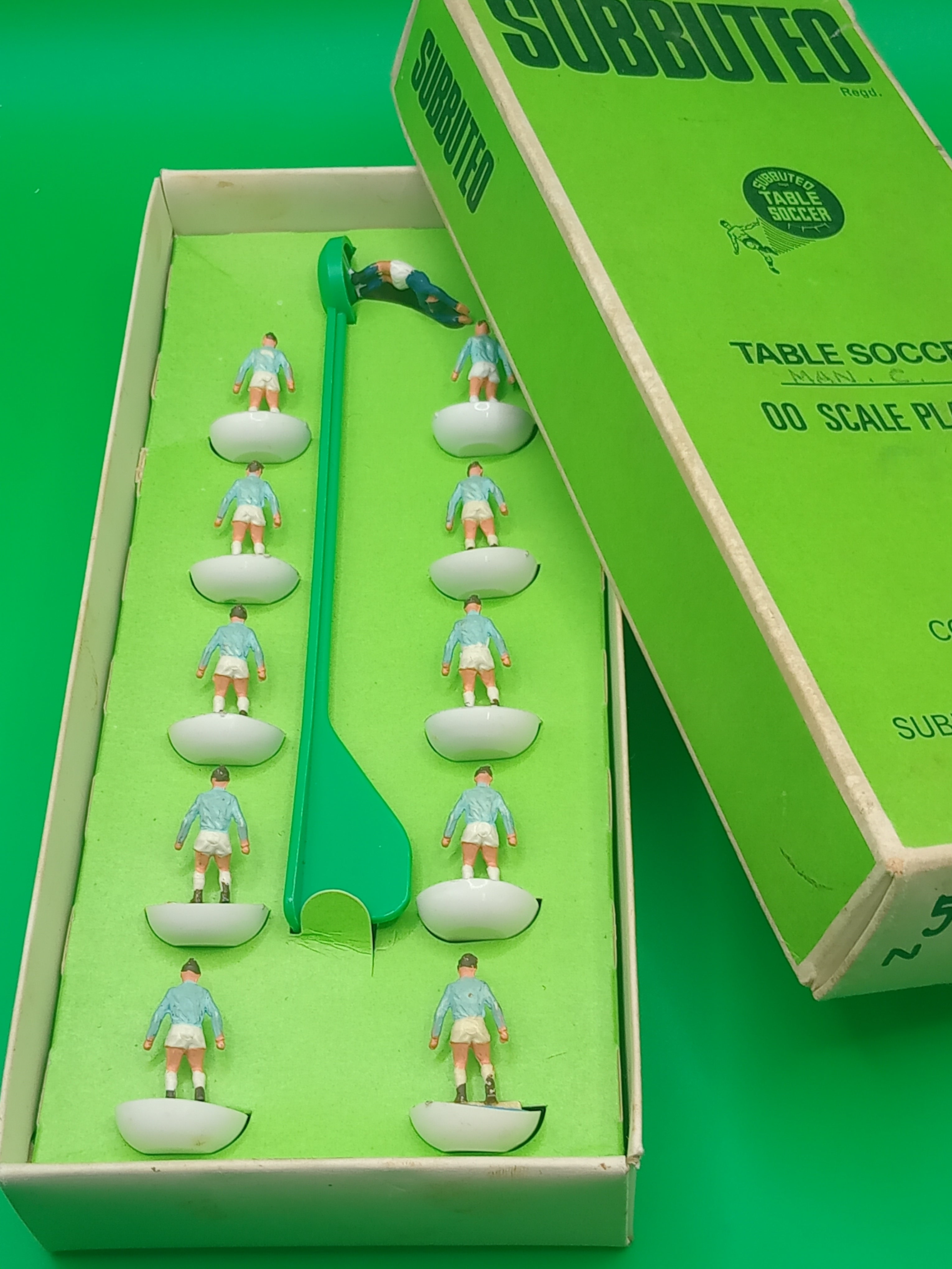 Subbuteo squadra hw Manchester City ref. 5