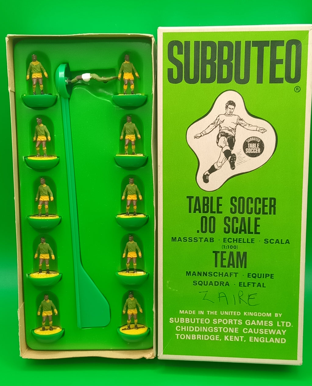 Subbuteo squadra hw Zaire ref. 176