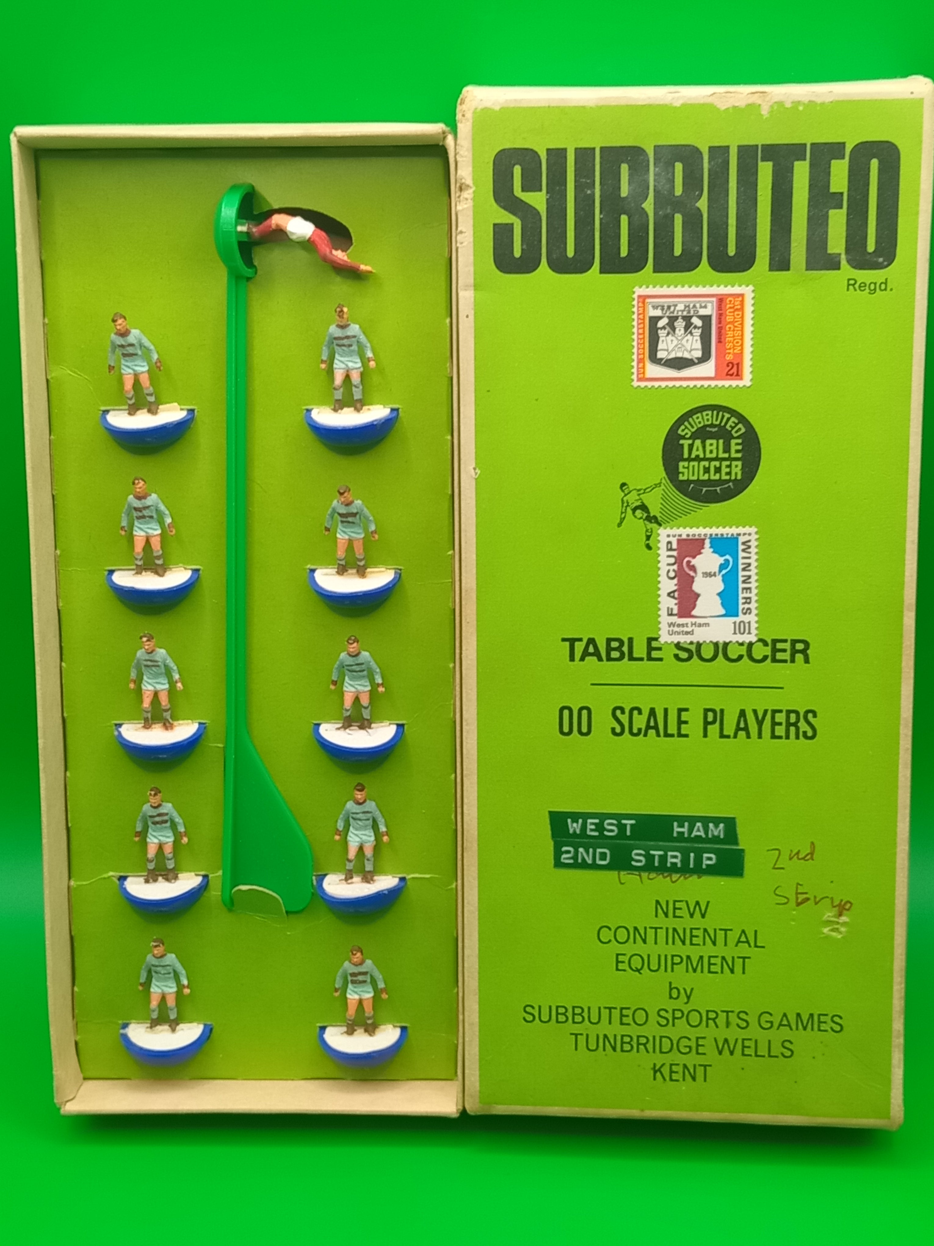 Subbuteo squadra hw West Ham 2nd ref. 79