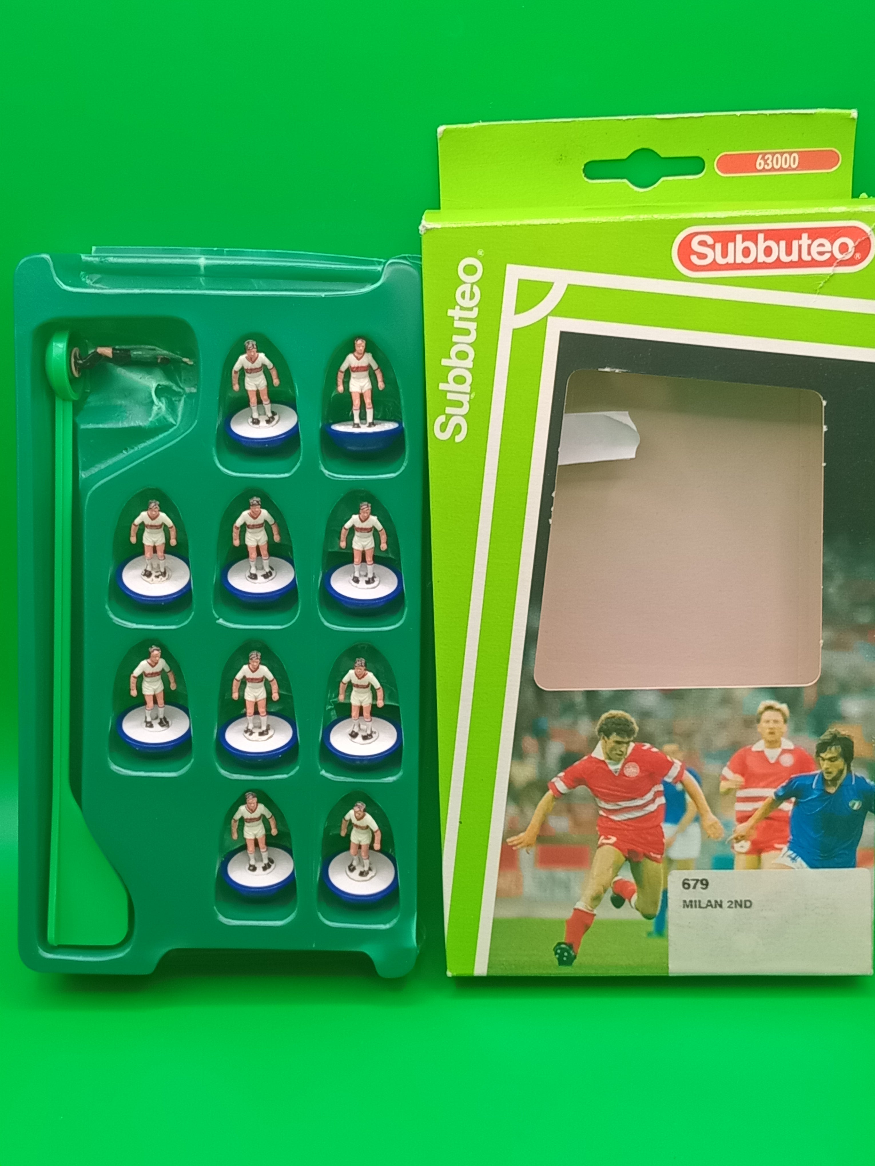 Subbuteo squadra lw Milan 2nd ref. 679