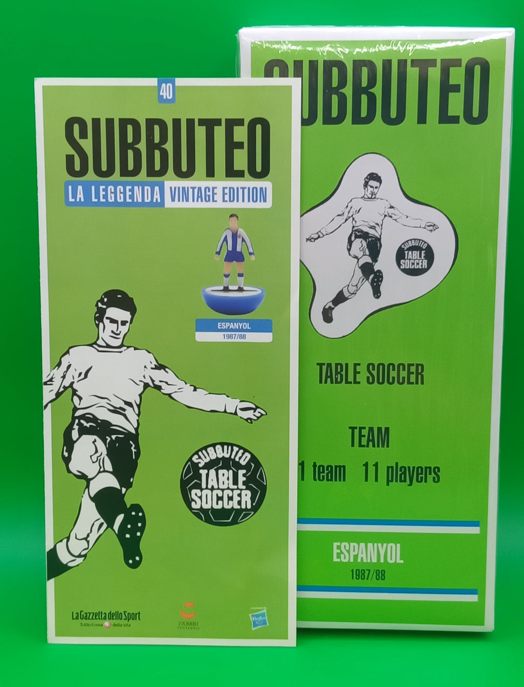 Subbuteo squadra hw vintage leggenda Espanyol 1987/88 - sigillata