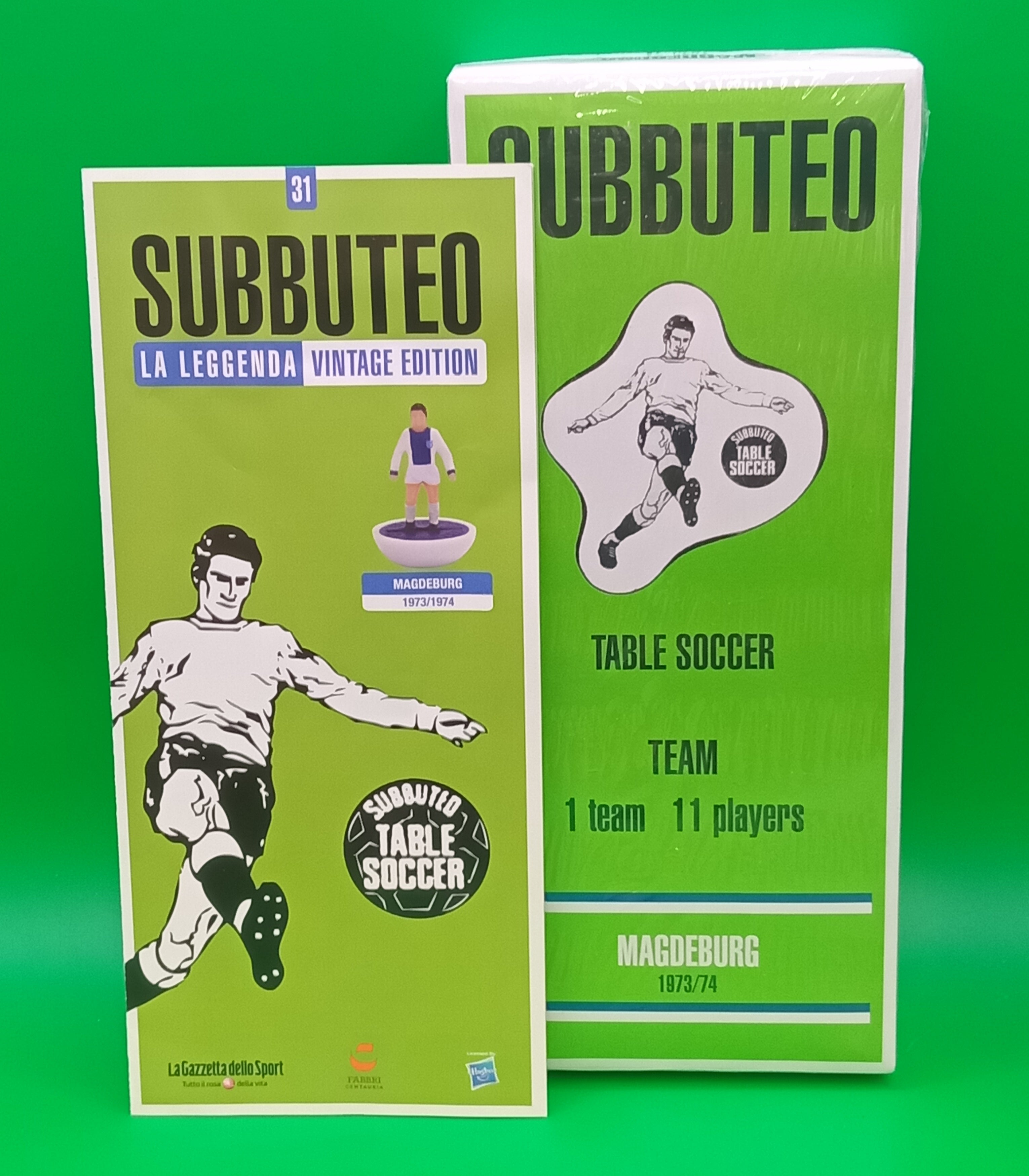 Subbuteo squadra hw vintage leggenda Magdeburgo 1973/74 - sigillata