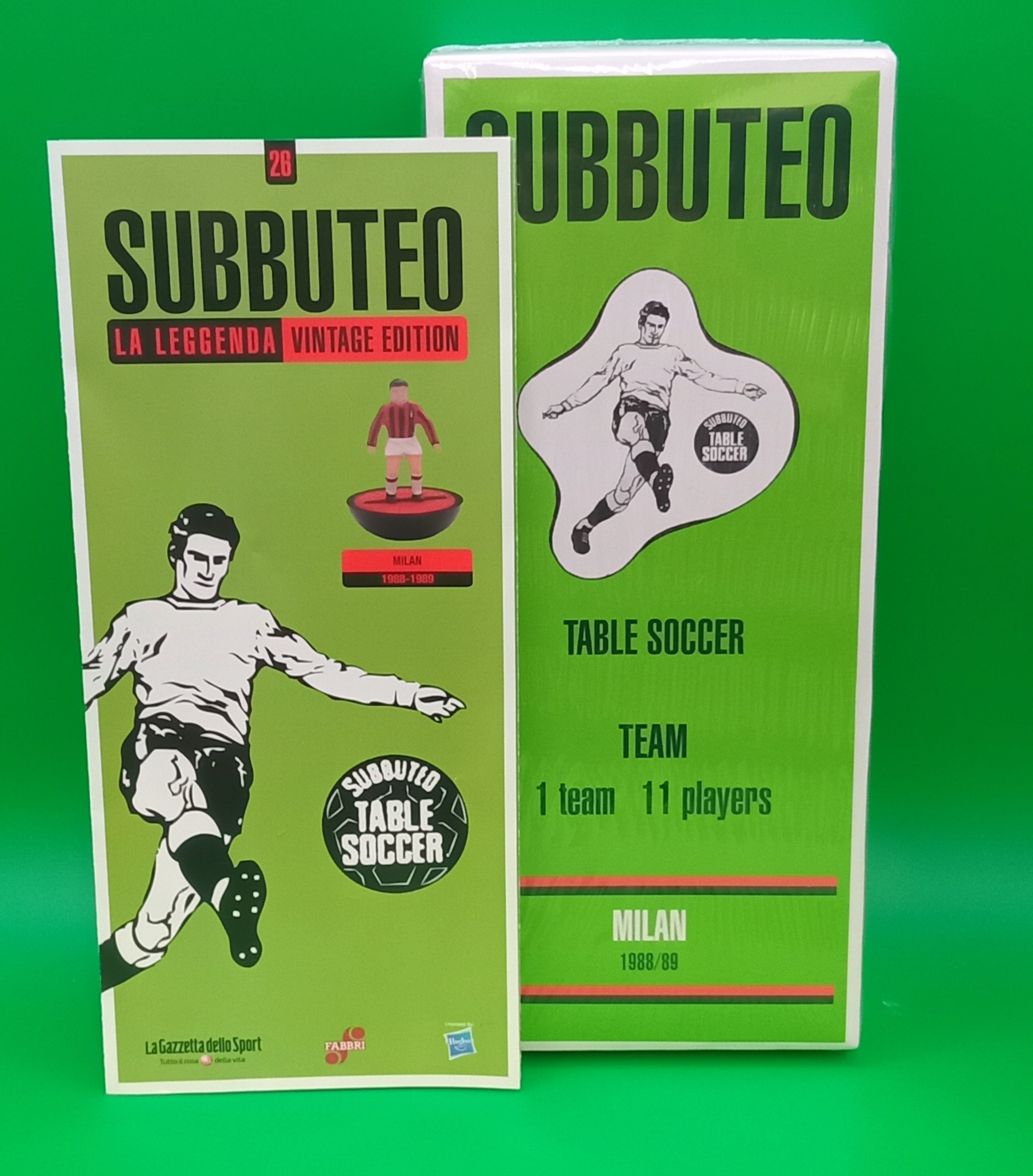 Subbuteo squadra hw vintage leggenda Milan 1988/89 - sigillata