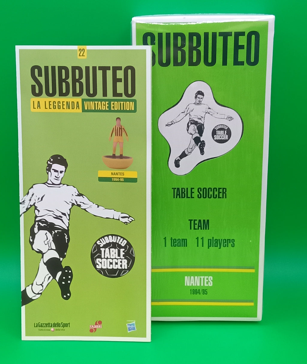 Subbuteo squadra hw vintage leggenda Nantes 1994/95 - sigillata