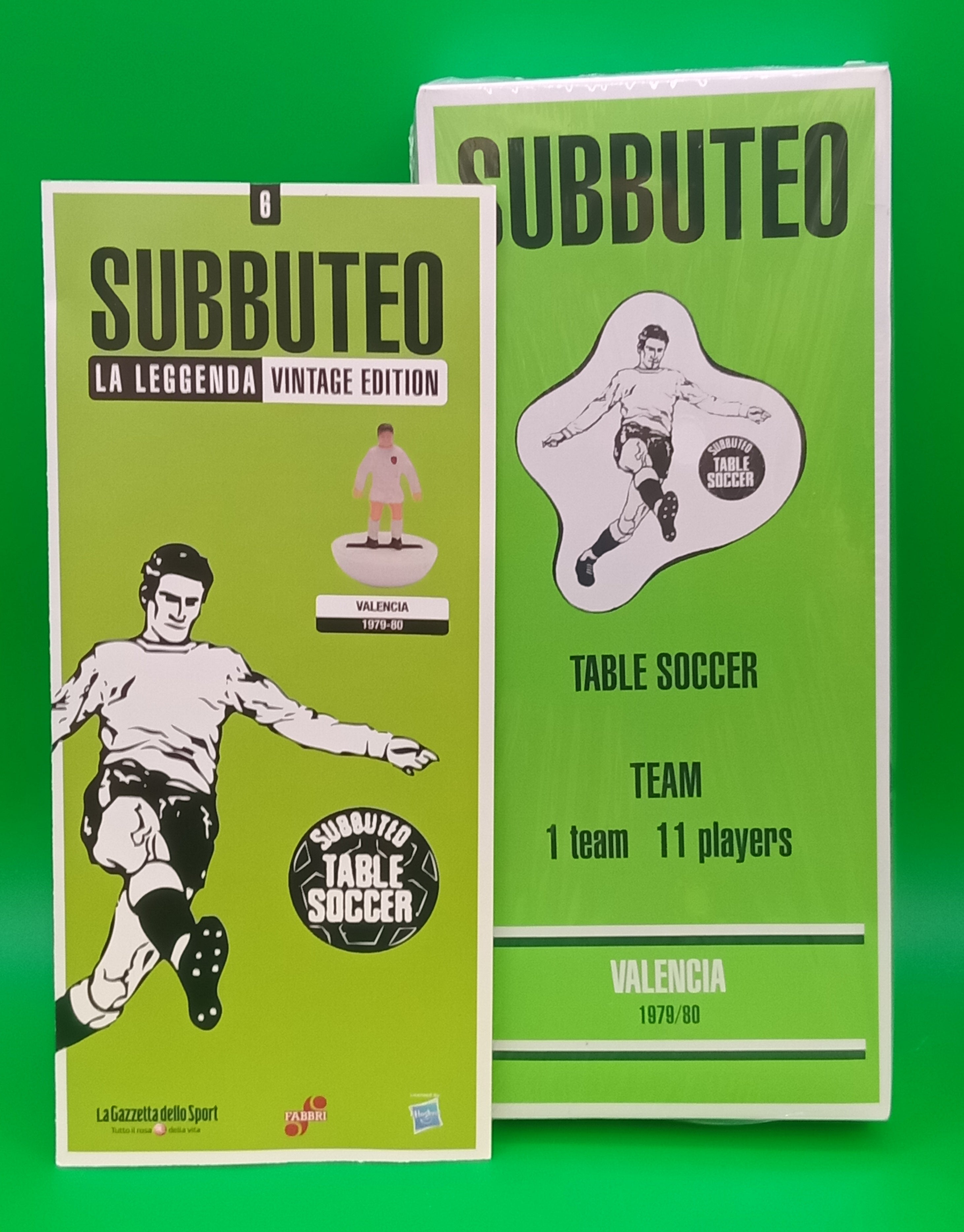 Subbuteo squadta hw vintage leggenda Valencia 1979/80 - sigillata