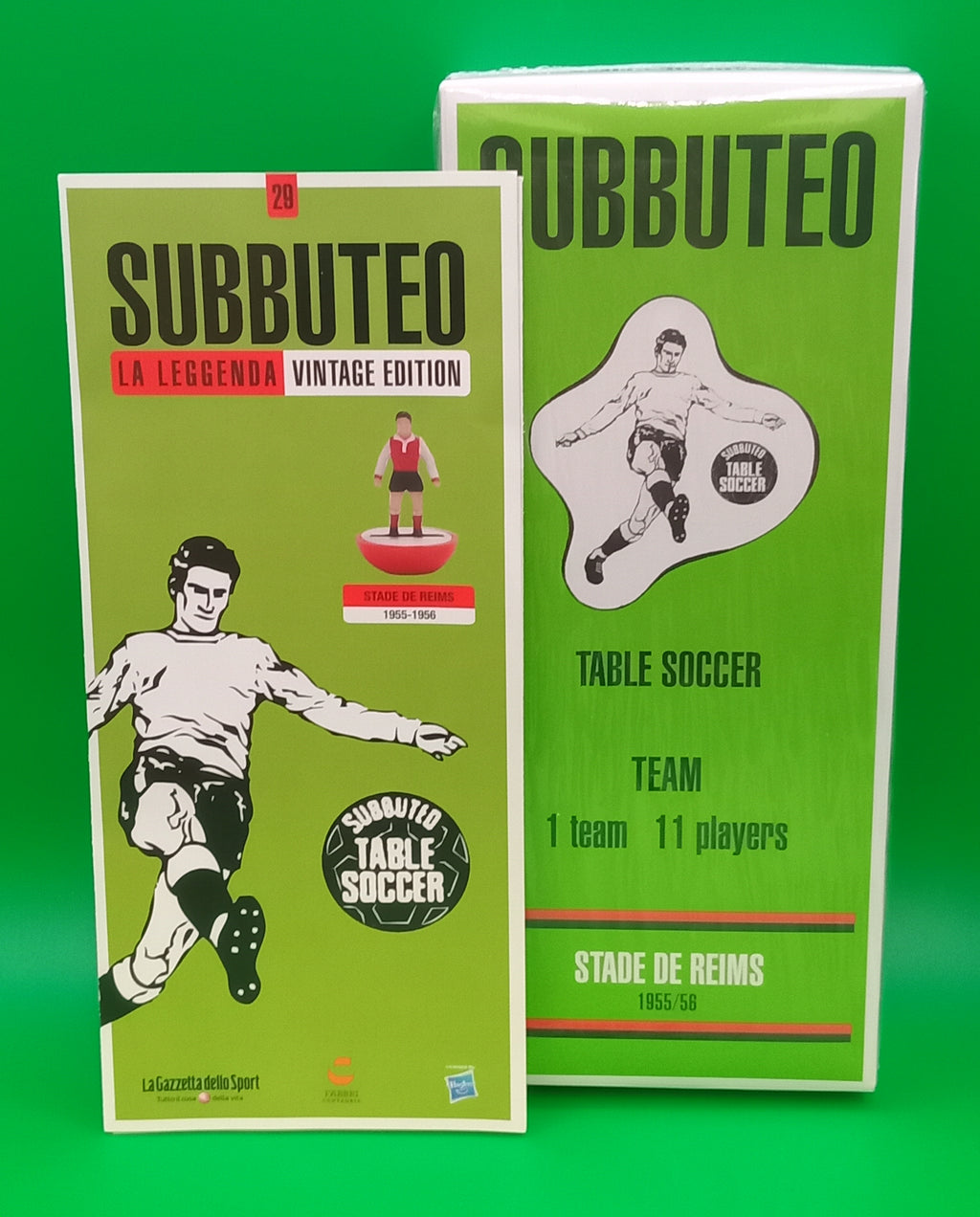 Subbuteo squadra hw vintage leggenda Stade De Reims 1955/56 - sigillata
