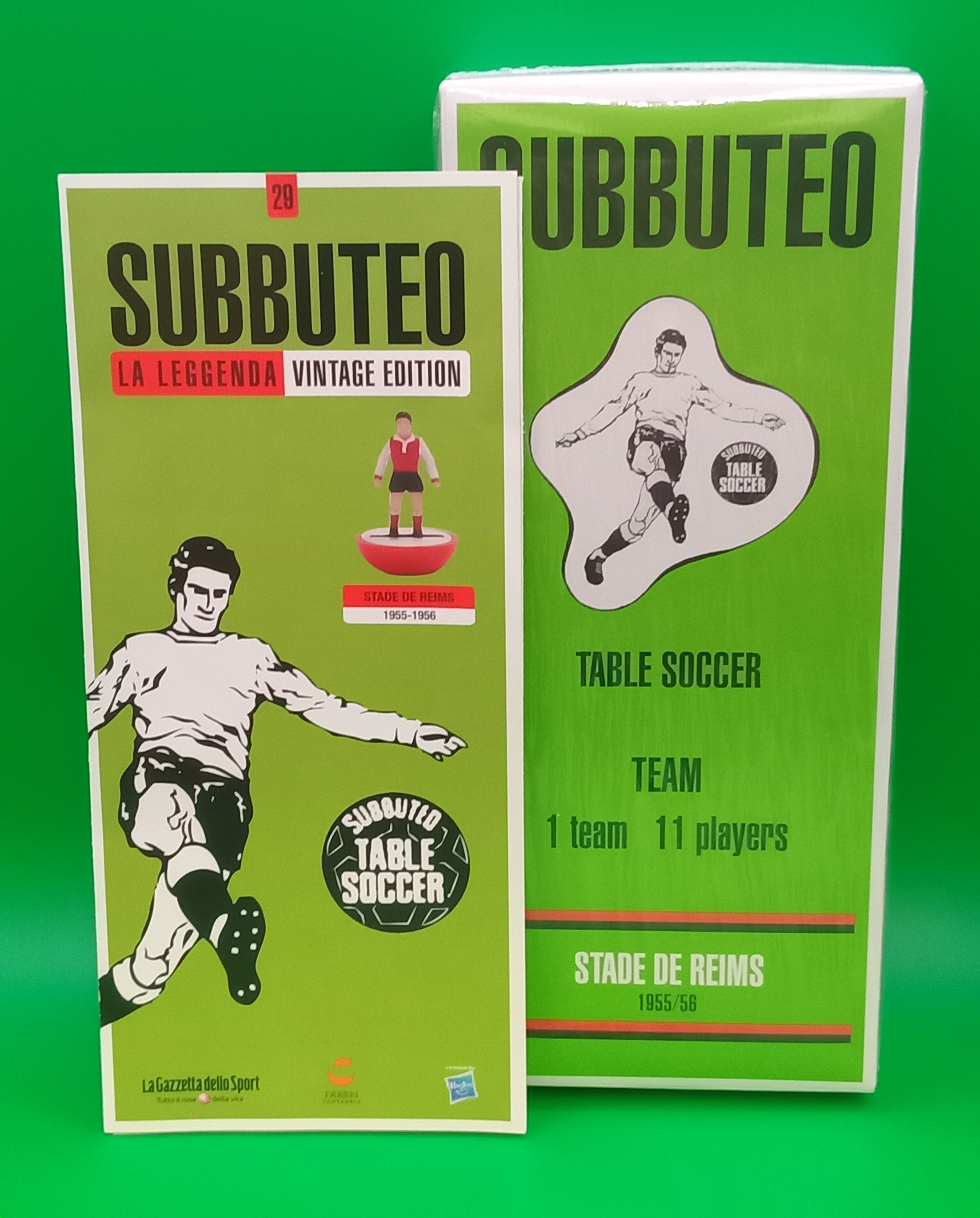 Subbuteo squadra hw vintage leggenda Stade De Reims 1955/56 - sigillata
