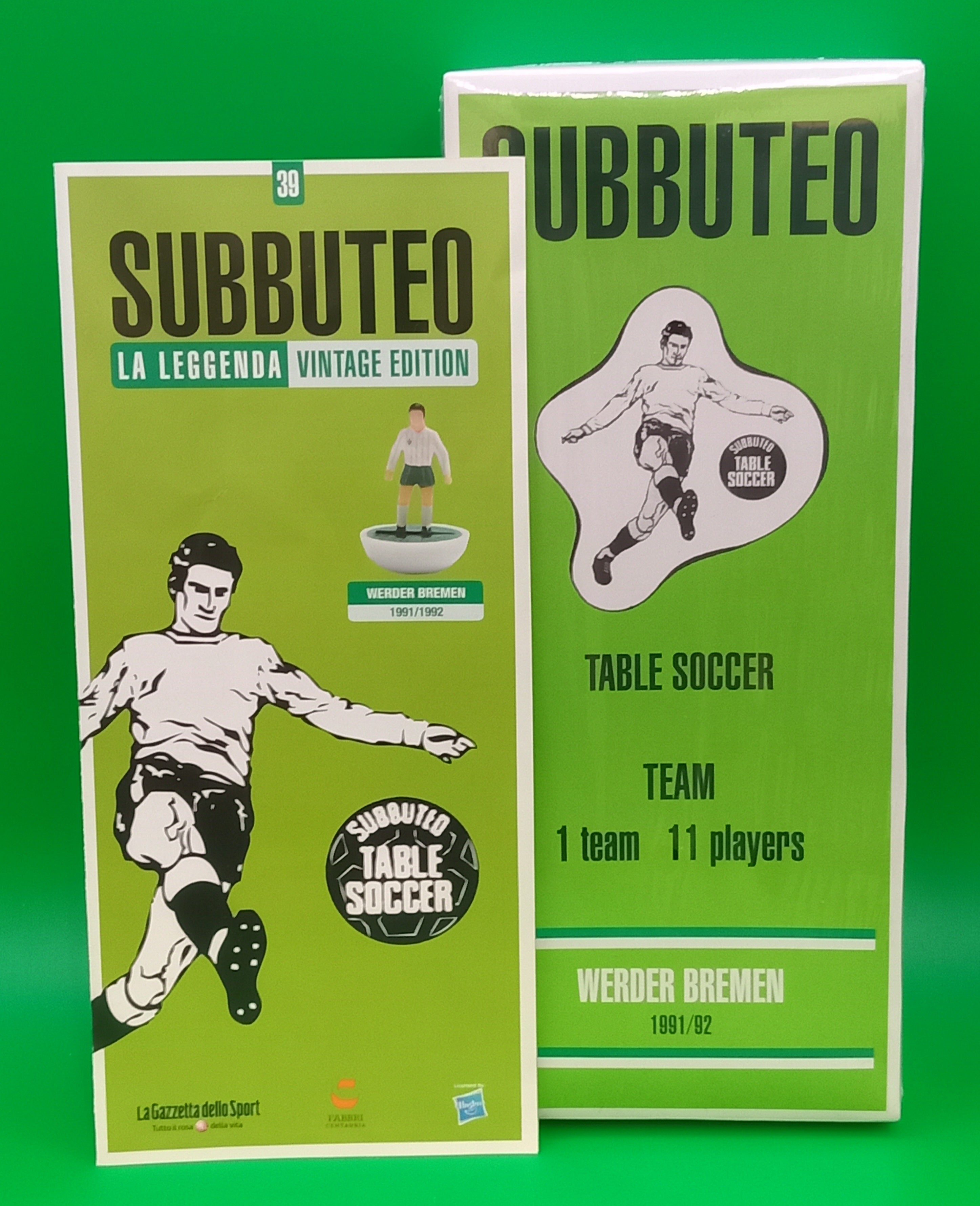 Subbuteo squadra hw vintage leggenda Werder Brema 1991/92 - sigillata