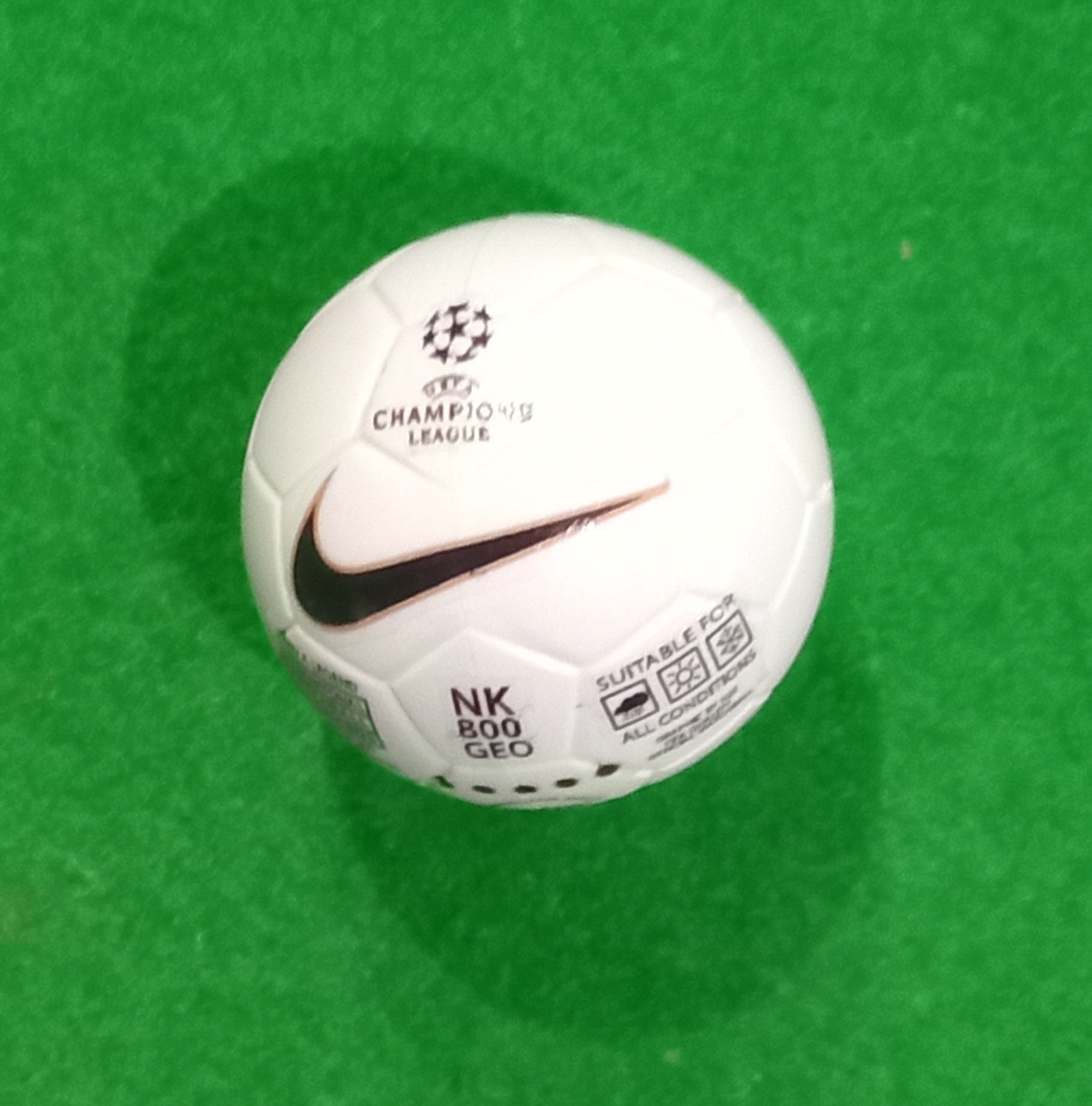 Subbuteo pallone in decals Nike Champions League