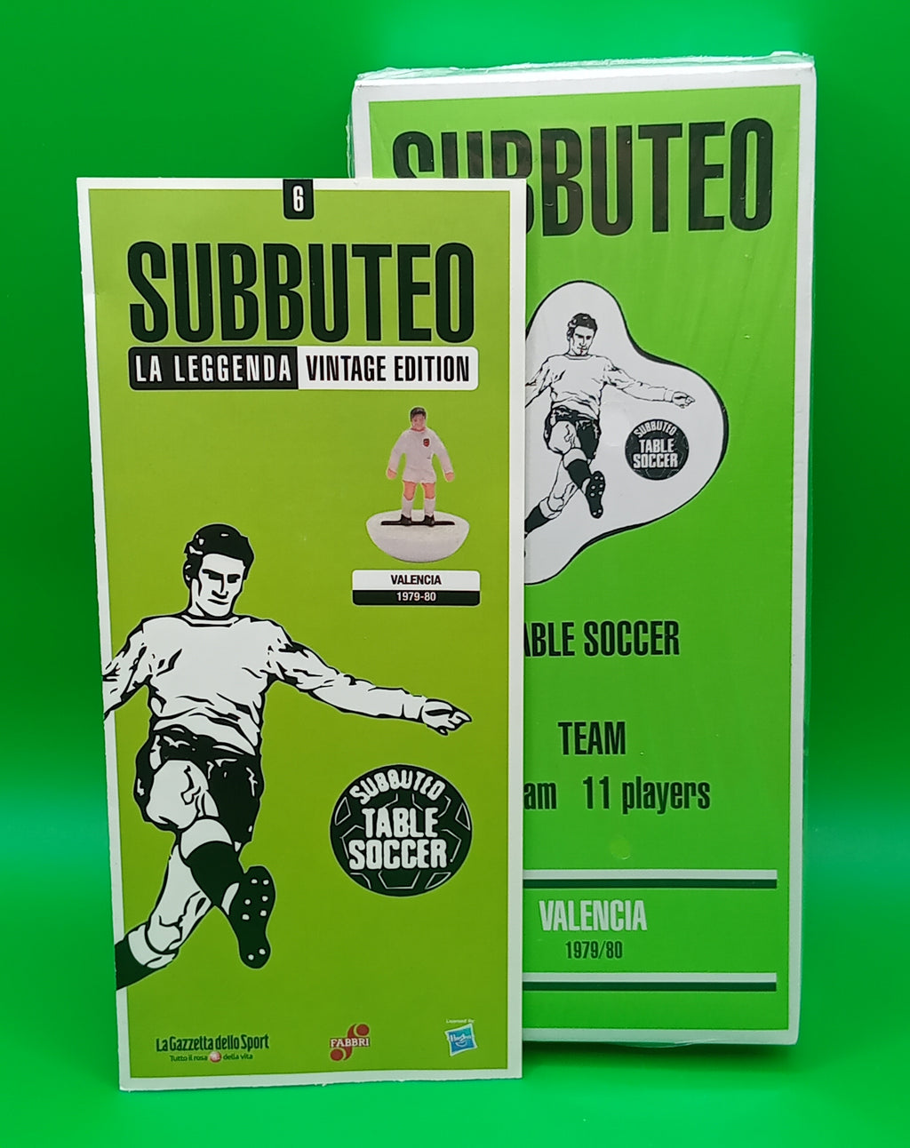 Subbuteo squadra hw vintage leggenda Valencia 1979/80 - sigillata
