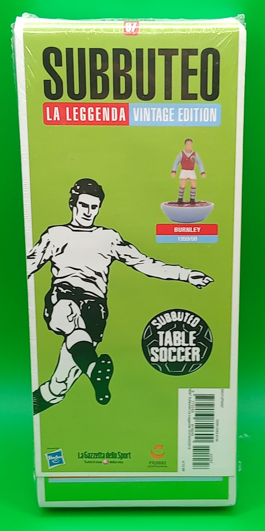 Subbuteo squadra hw vintage leggenda Burnley 1959/60 - sigillata