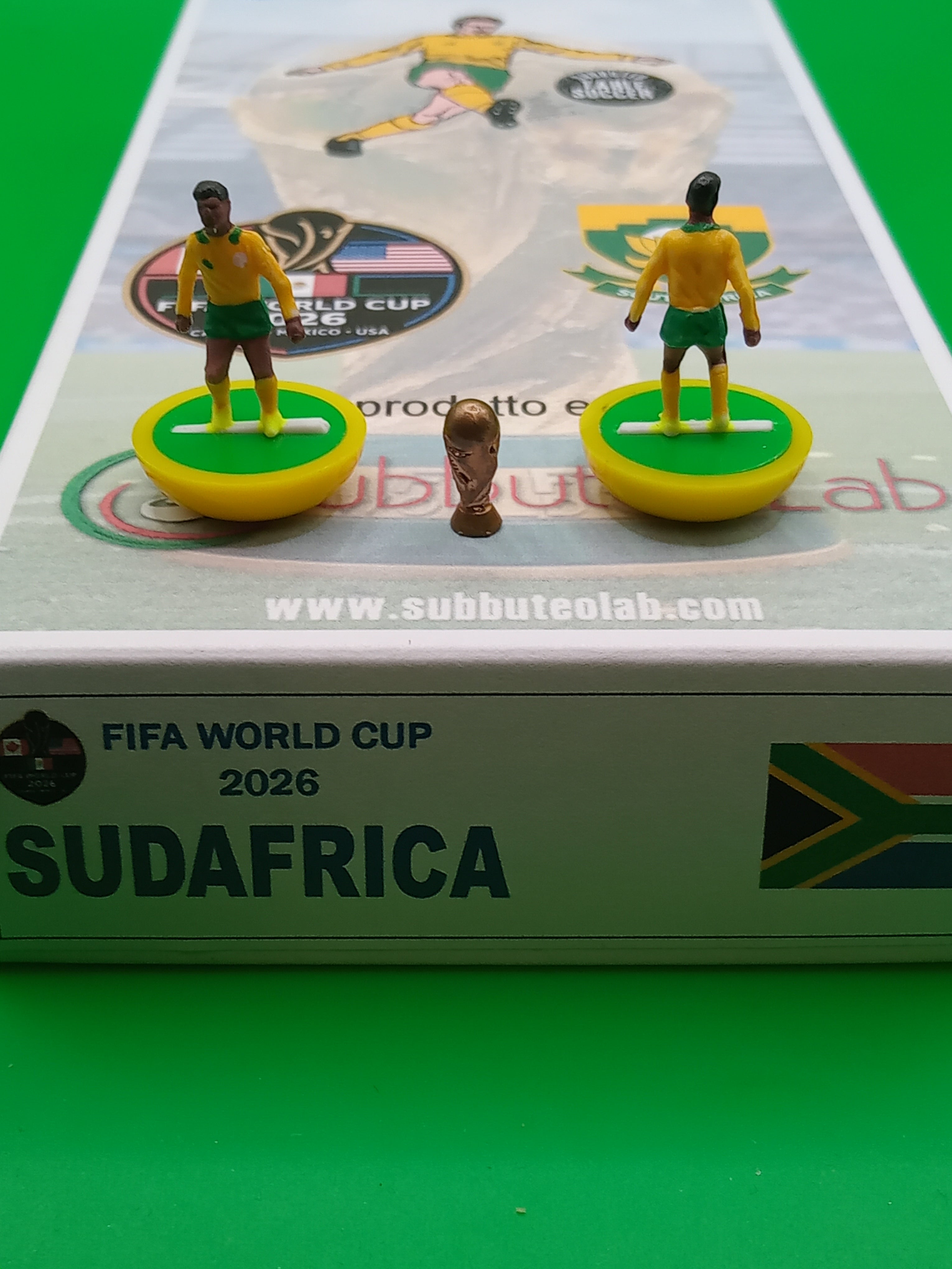 Subbuteolab squadra hw collana mondiali 2026 Sudafrica - dipinta a mano