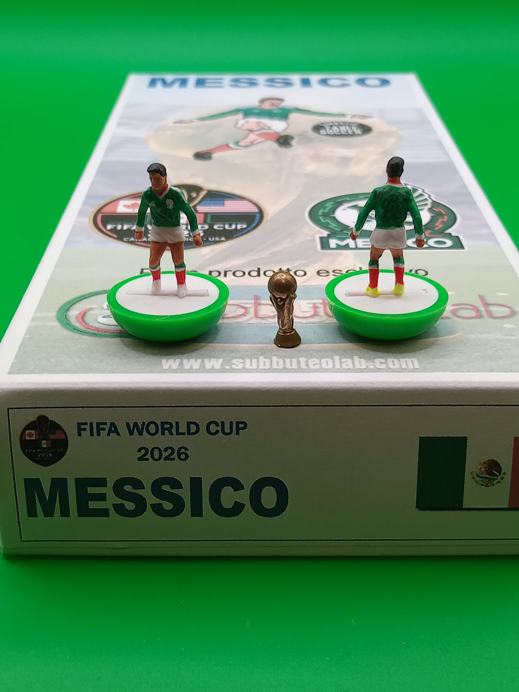 Subbuteolab squadra hw collana mondiali 2026 Messico - dipinto a mano