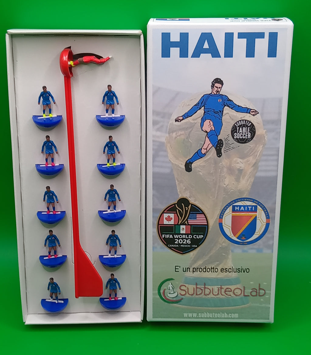 Subbuteolab collana mondiali 2026 Haiti - dipinta a mano