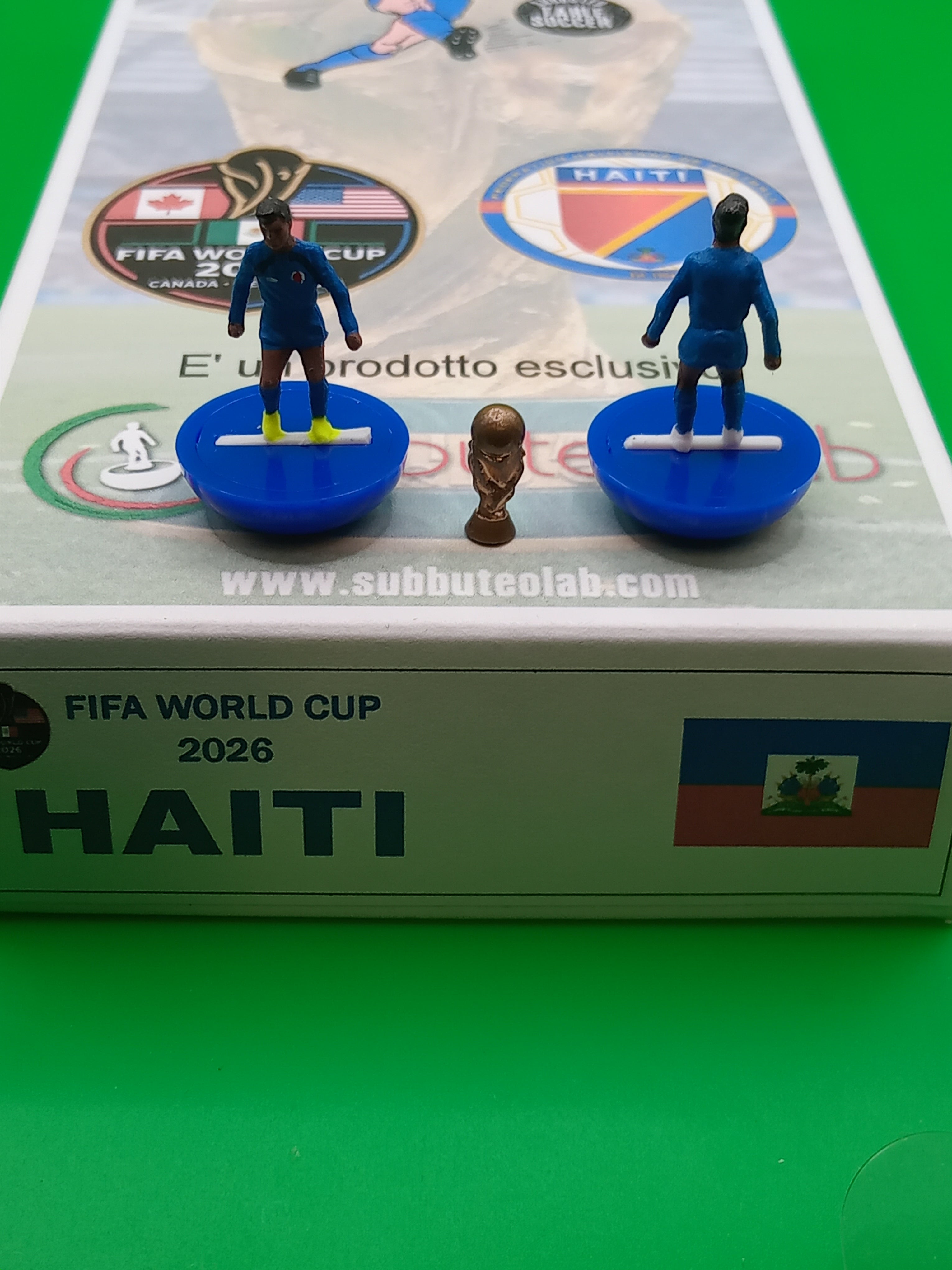 Subbuteolab collana mondiali 2026 Haiti - dipinta a mano