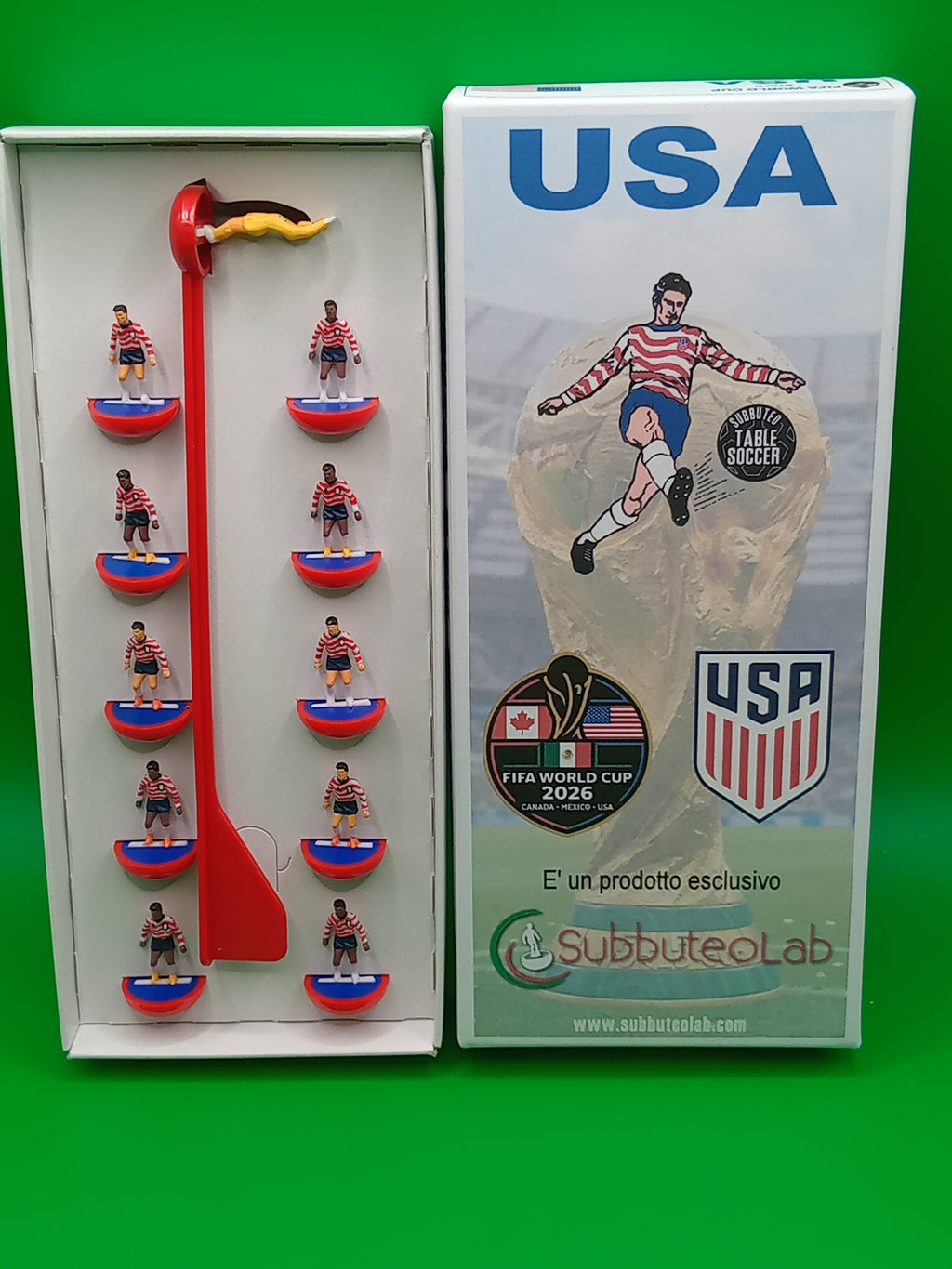 Subbuteolab collana mondiali 2026 Usa - dipinta a mano