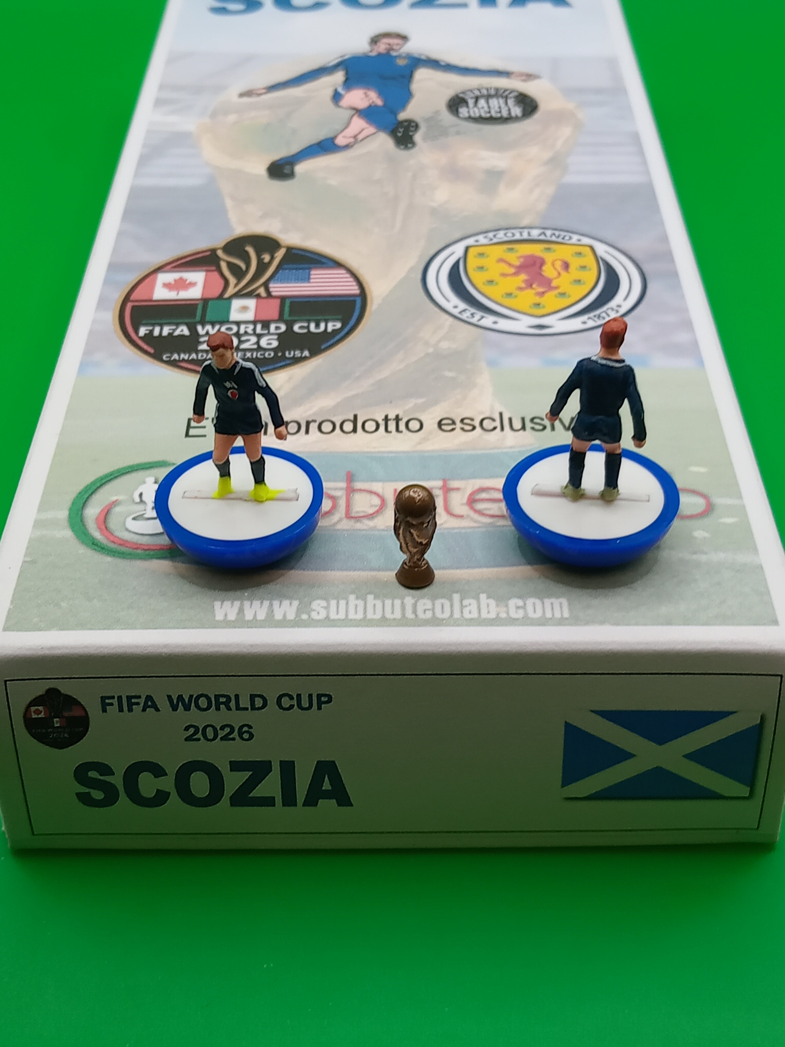 Subbuteolab collana mondiali 2026 Scozia - dipinta a mano