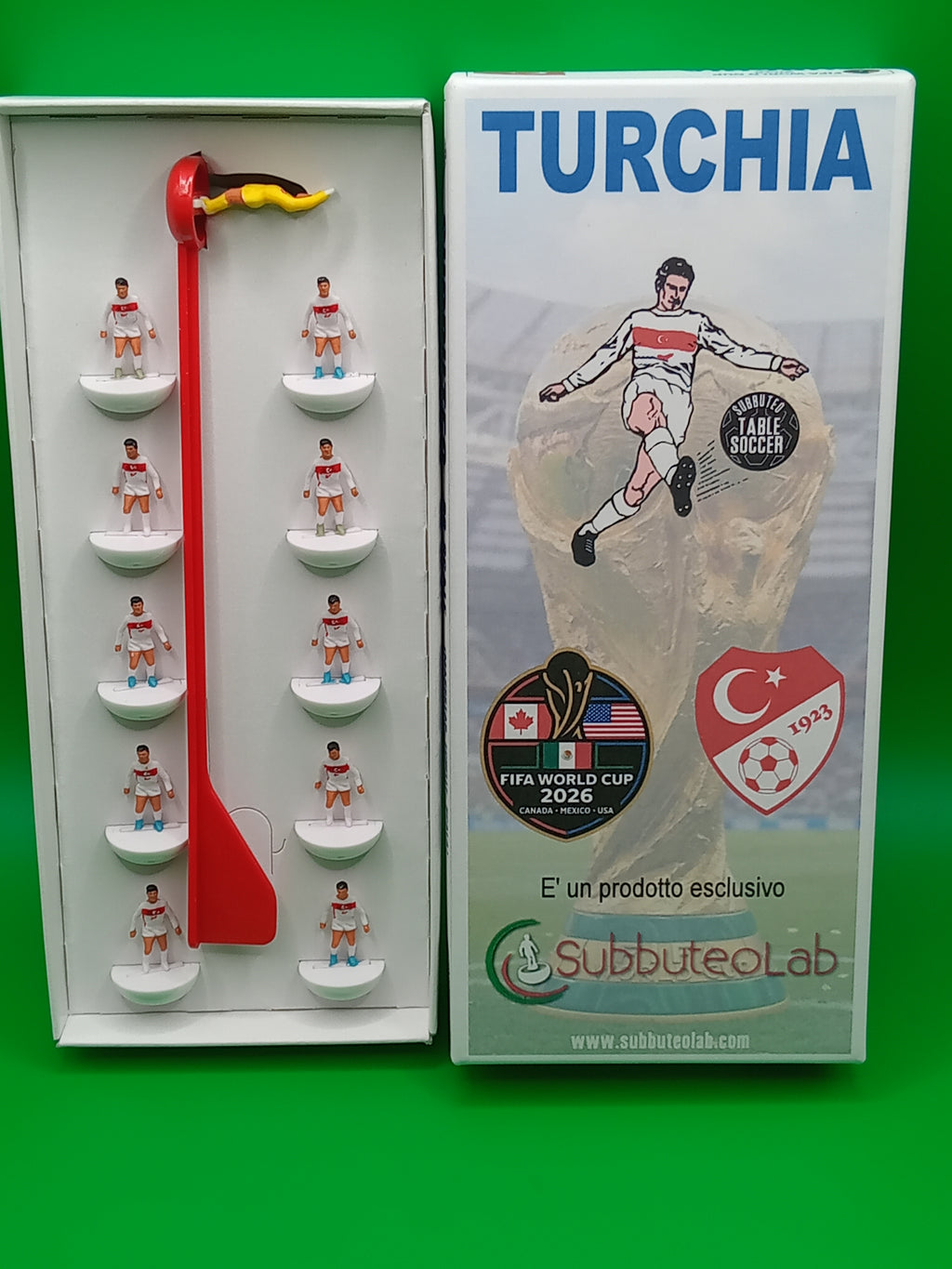 Subbuteolab collana mondiali 2026 Turchia - dipinta a mano