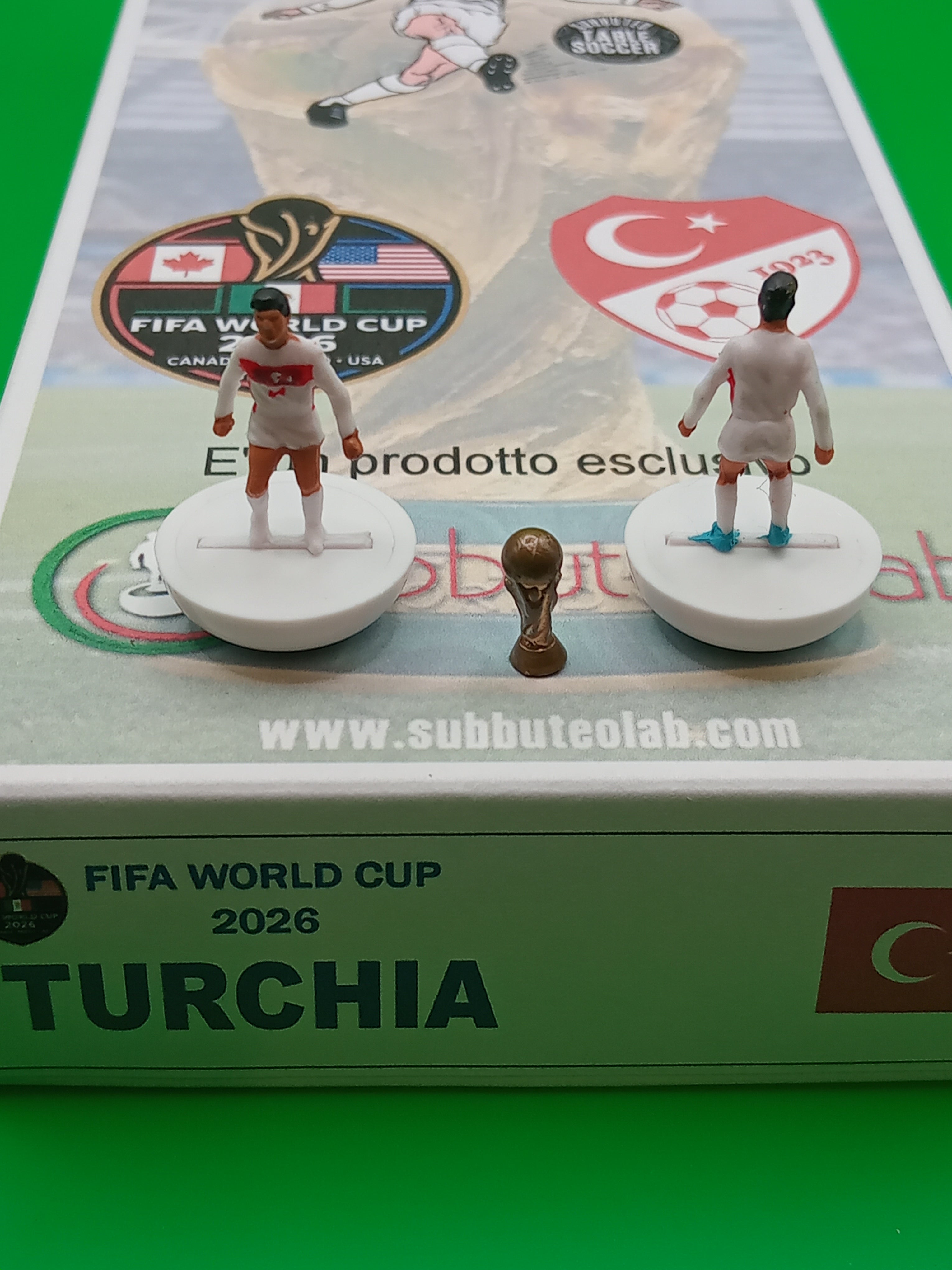Subbuteolab collana mondiali 2026 Turchia - dipinta a mano
