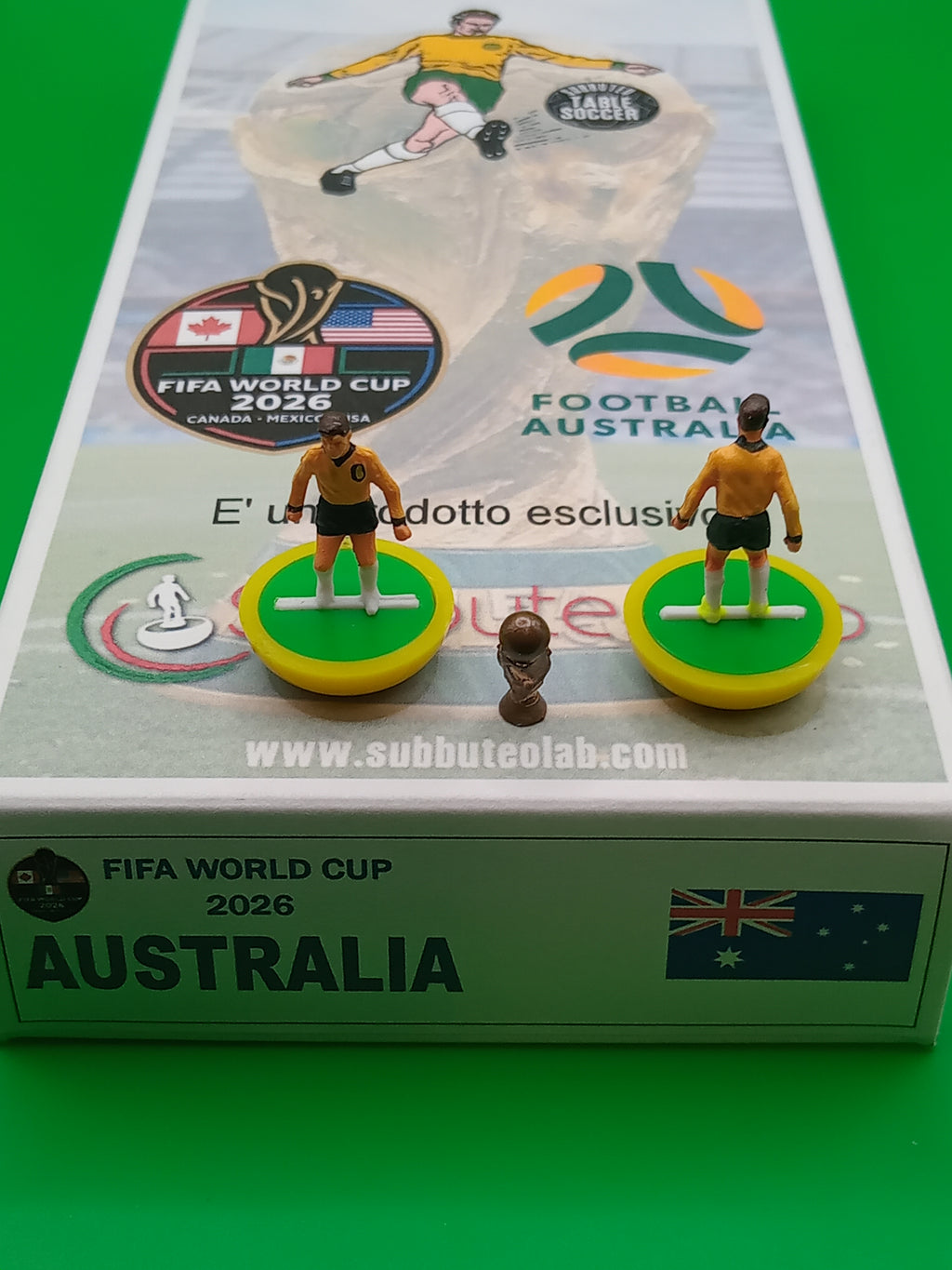Subbuteolab collana mondiali 2026 Australia - dipinta a mano