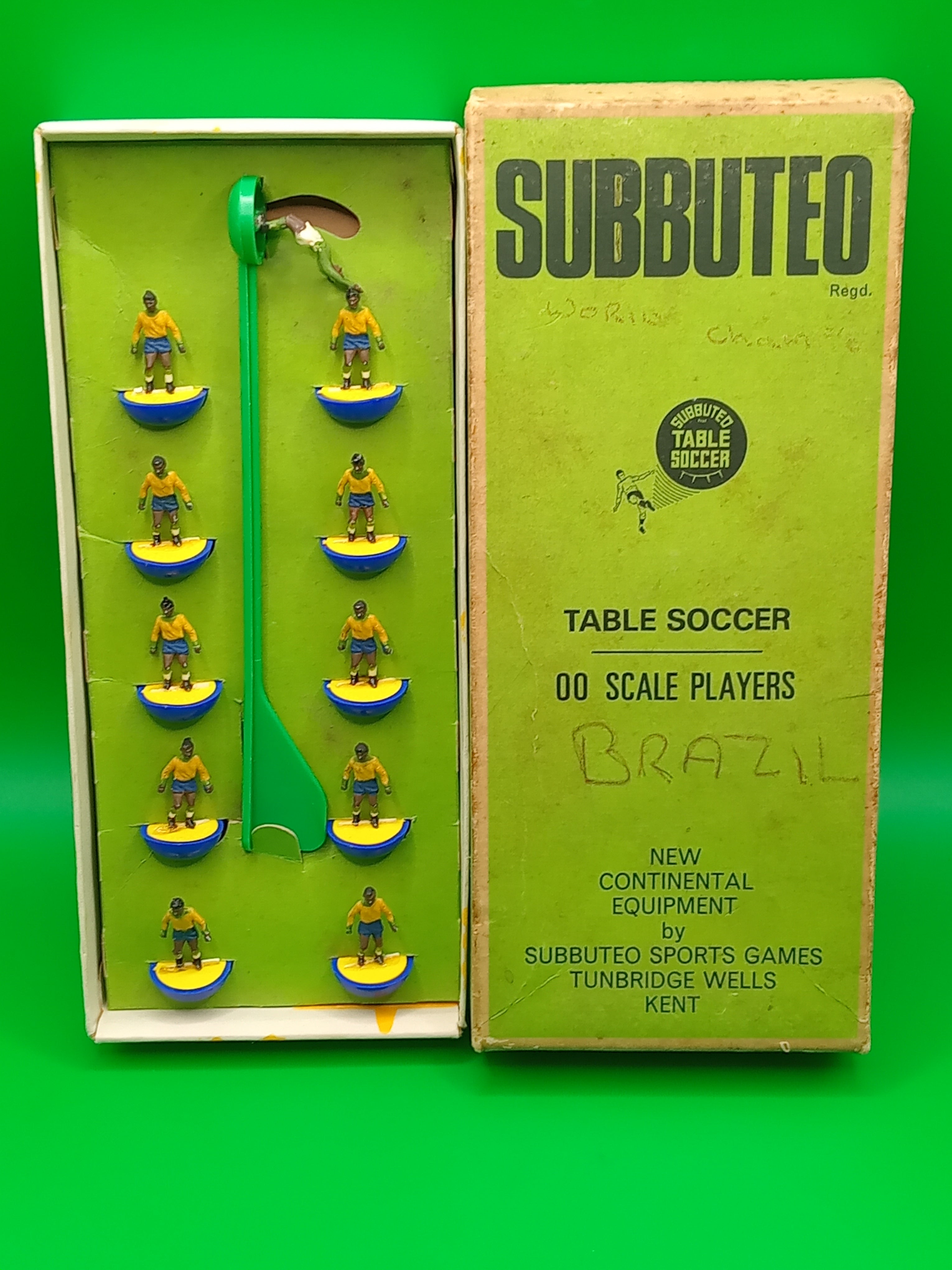 Subbuteo squadra hw Brasile named ref. 50