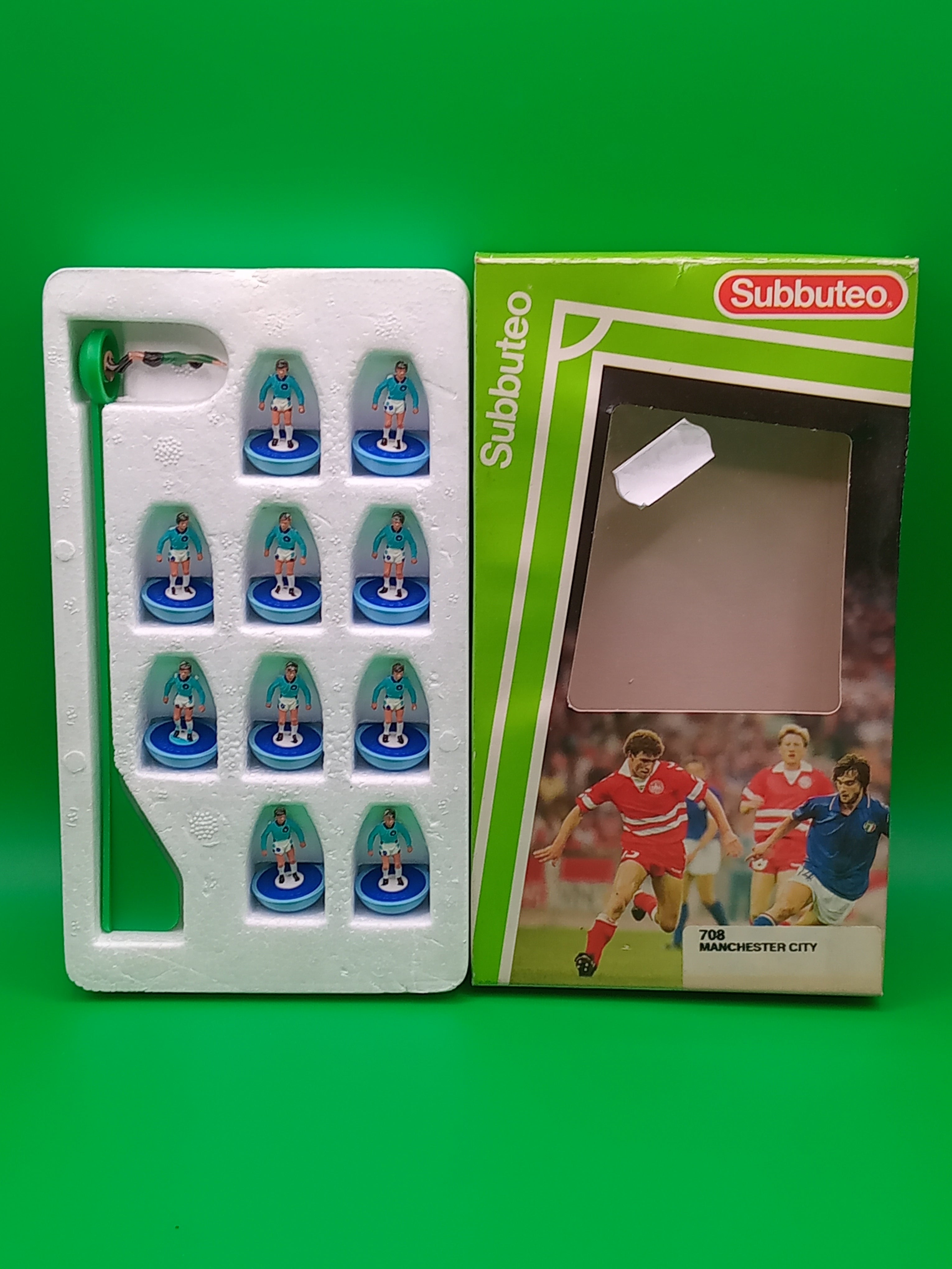 Subbuteo squadra lw Manchester City ref. 708