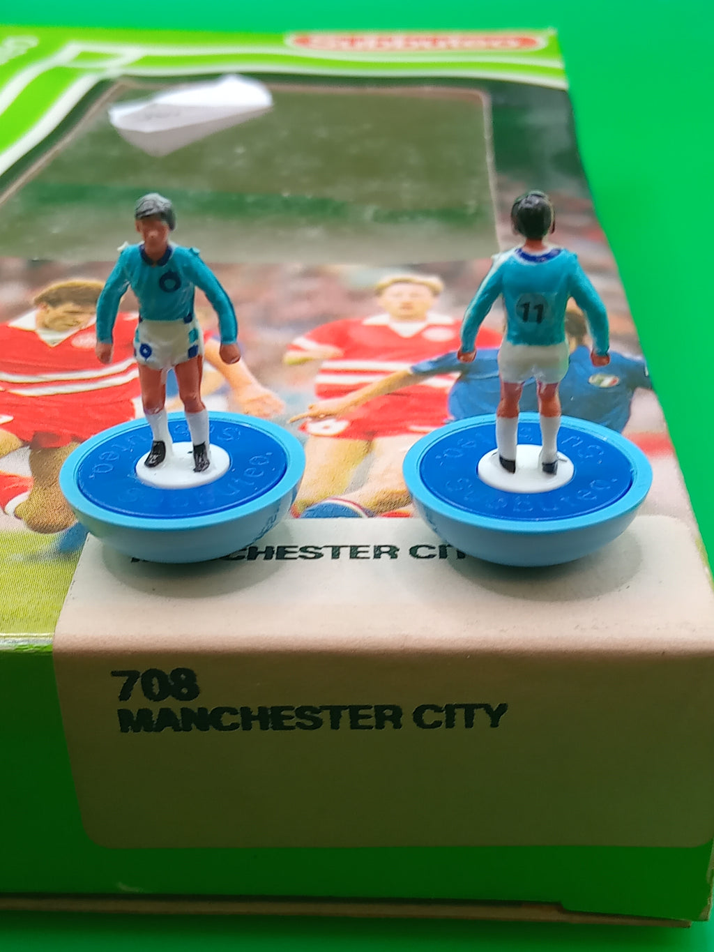 Subbuteo squadra lw Manchester City ref. 708