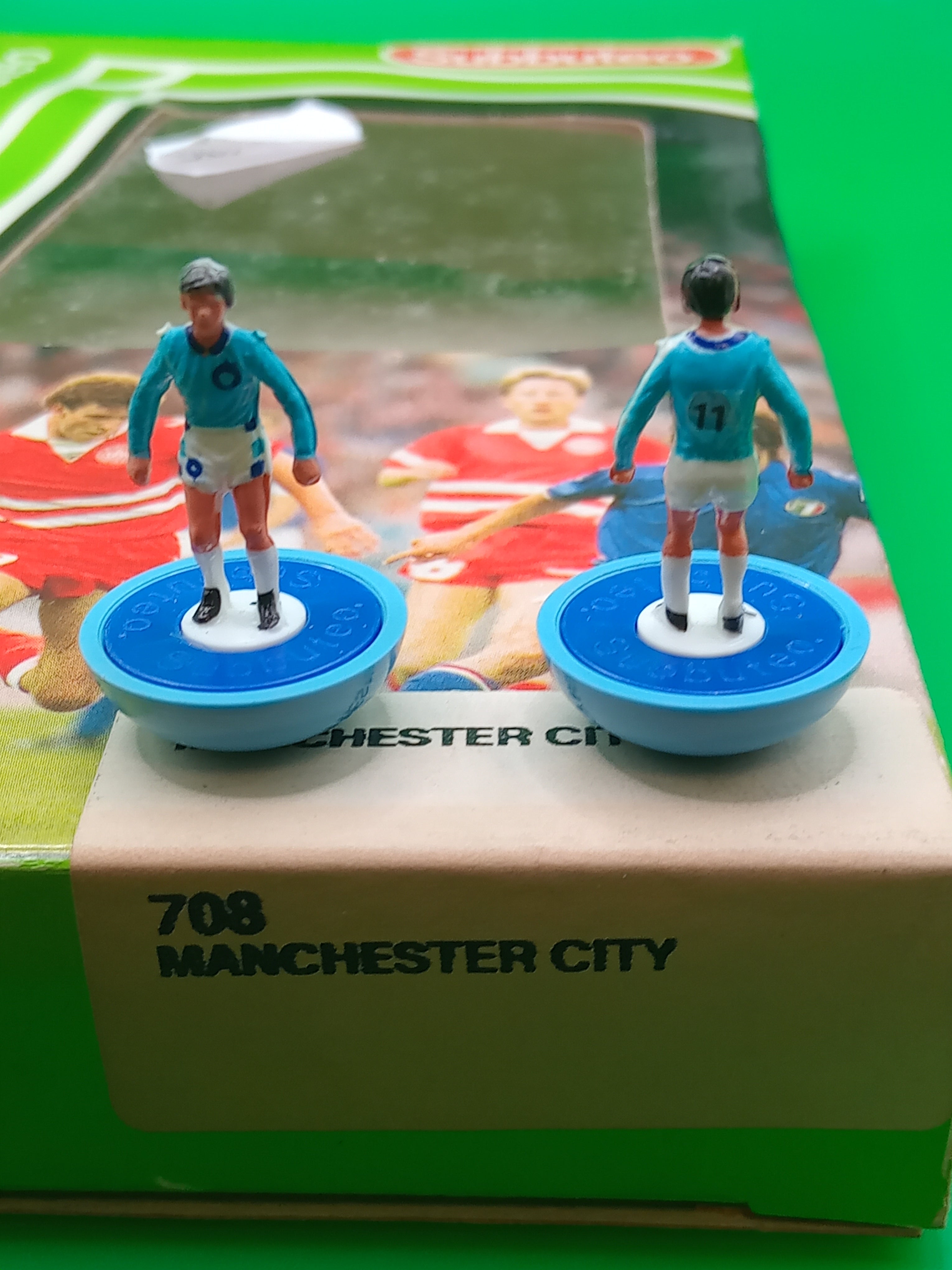 Subbuteo squadra lw Manchester City ref. 708
