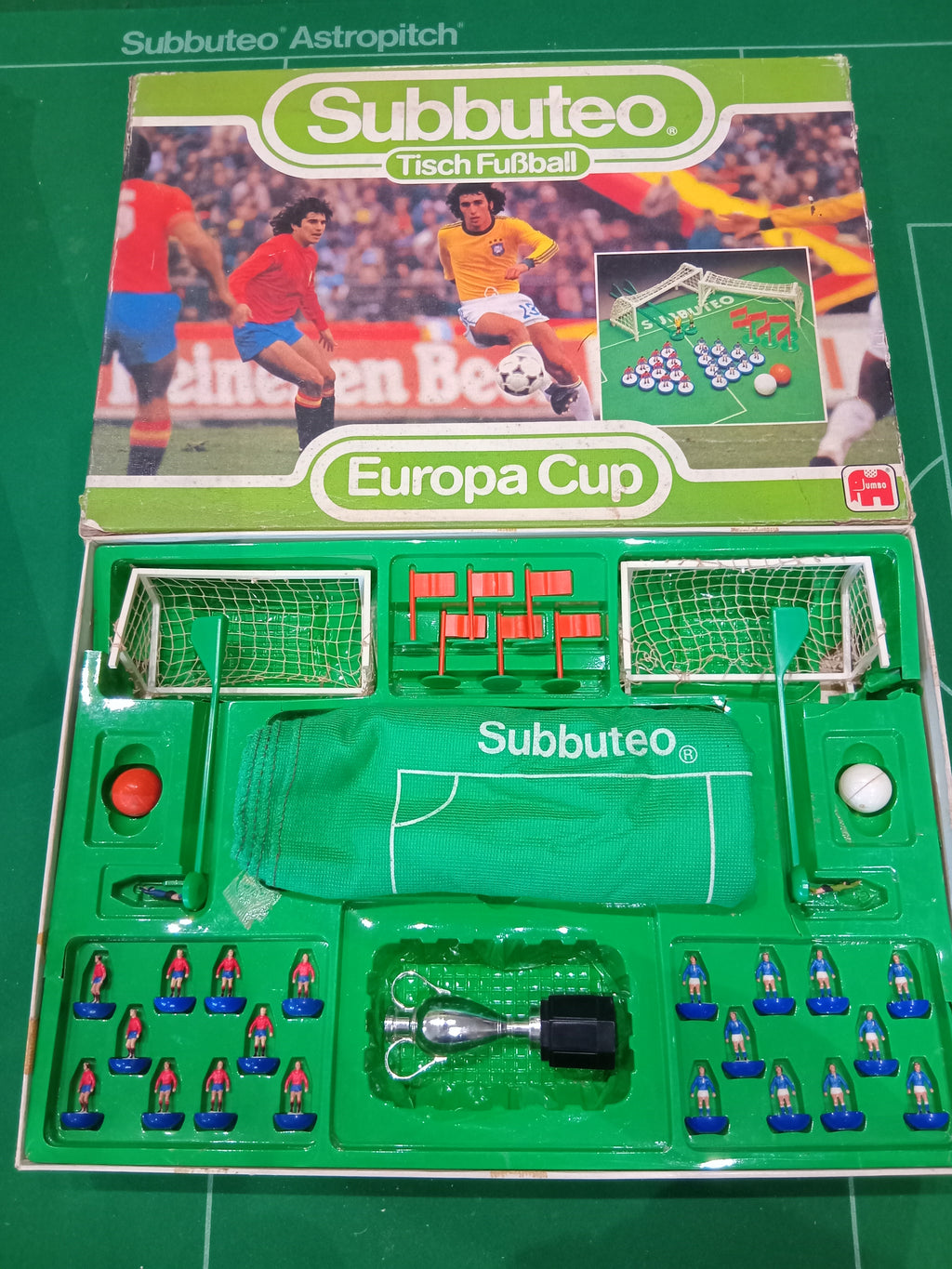 Subbuteo set box Europa Cup 1981/82 - versione tedesca